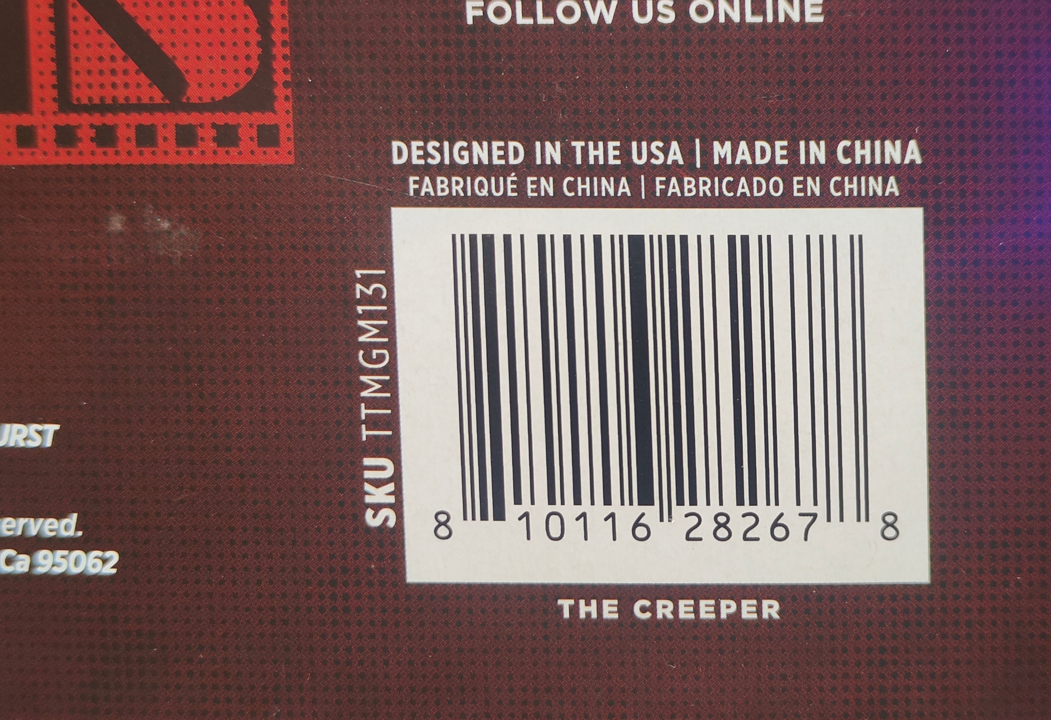 Jeepers Creepers The Creeper Trick Or Treat Studios Scream Greats Action Figure 20cm