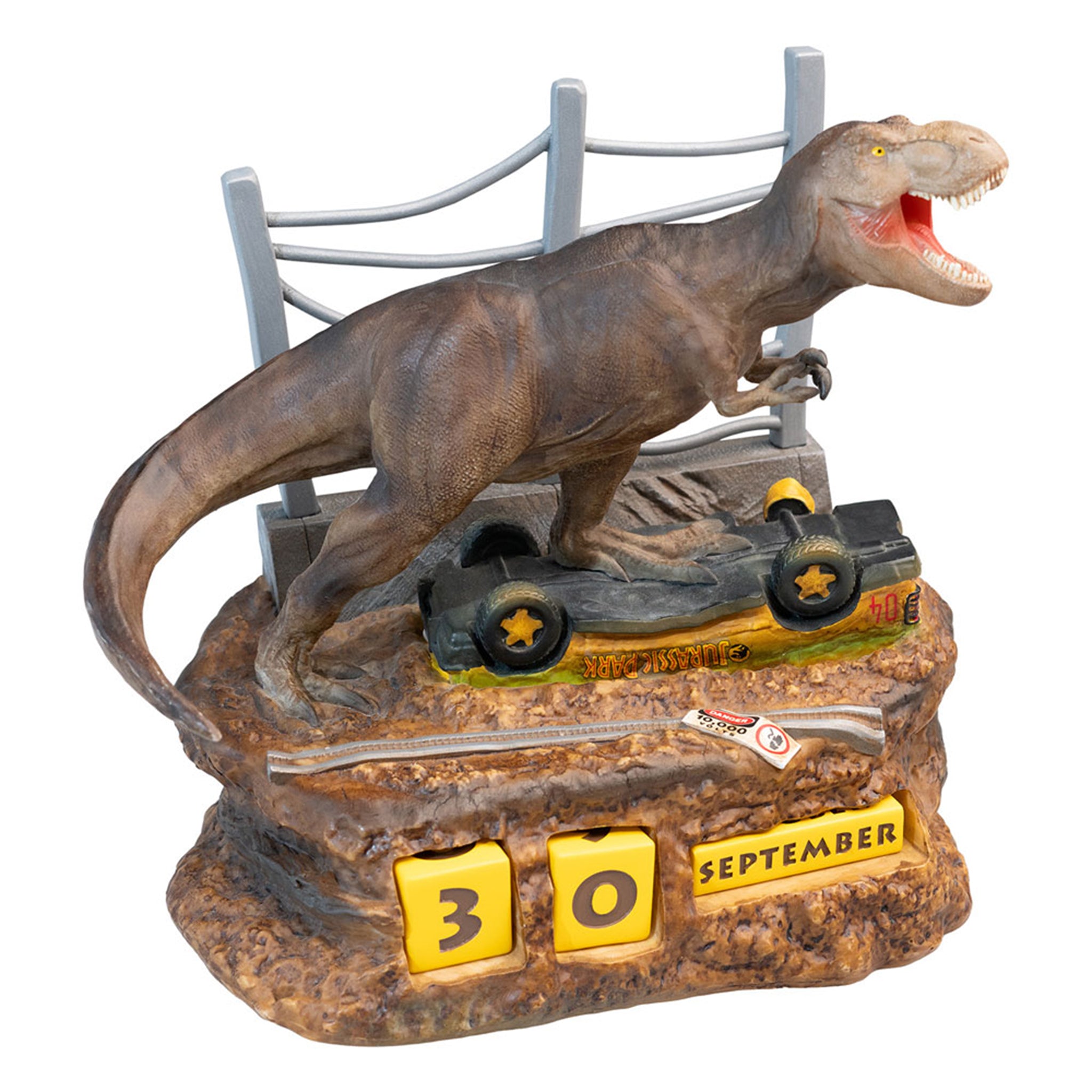 Jurassic Park T-Rex Breakout 3D Perpetual Calendar Grupo Erik