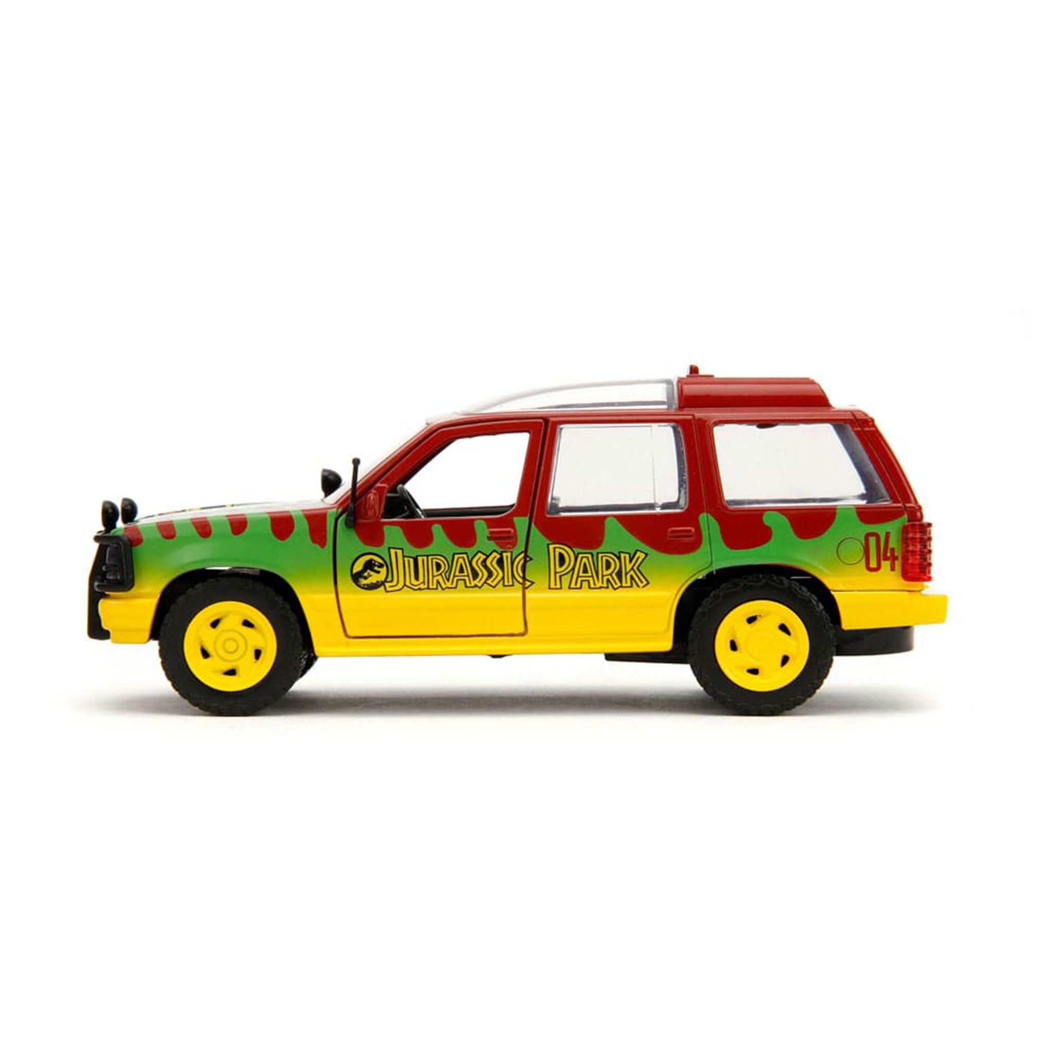 Jurassic World 1993 Ford Explorer 1:32 Scale Jada Toys Diecast Model – Movie Icons & Heroes, Jada Toys, 12 cm, 2024, brand new collector item, Uncanny Collectibles Dublin Ireland