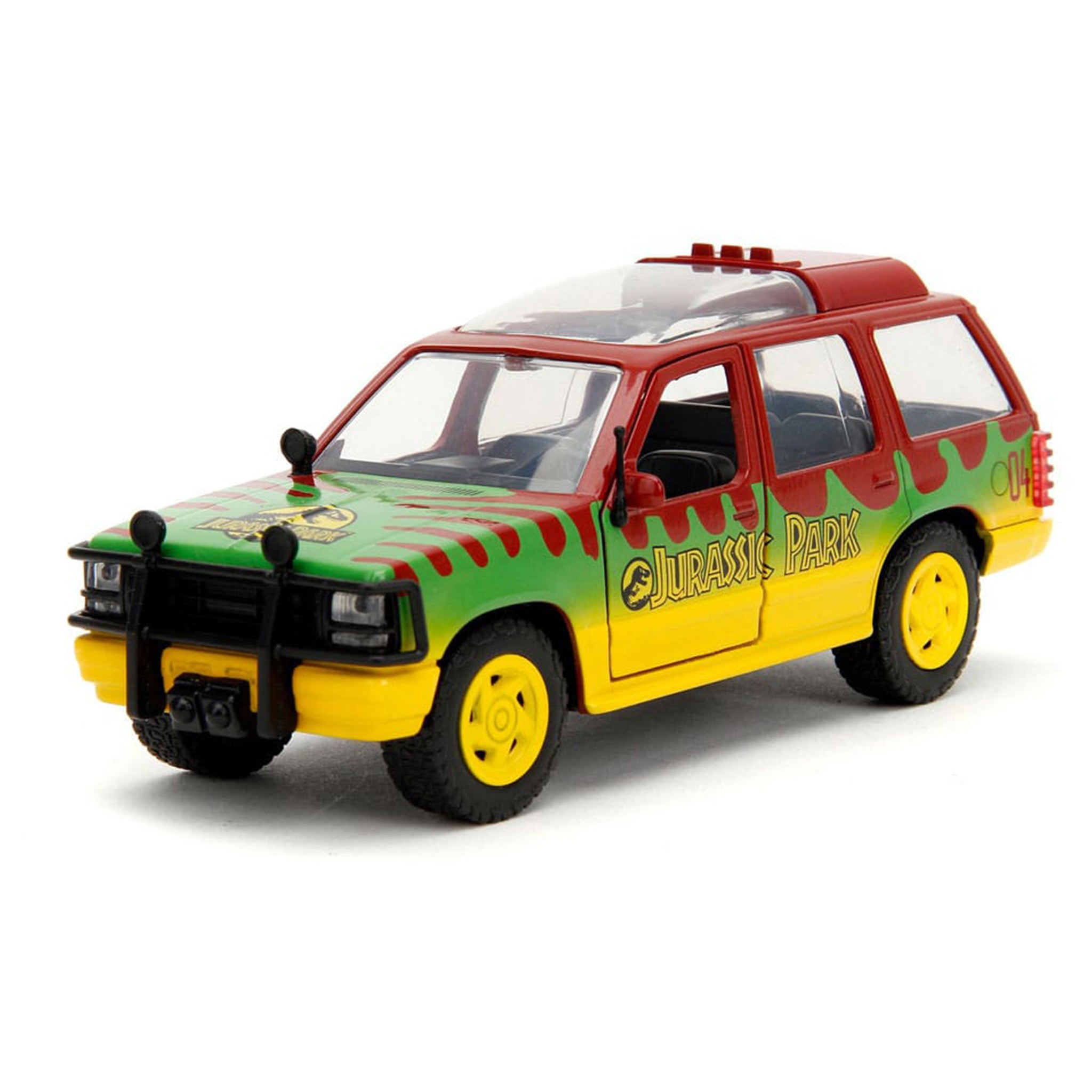 Jurassic World 1993 Ford Explorer 1:32 Scale Jada Toys Diecast Model – Movie Icons & Heroes, Jada Toys, 12 cm, 2024, brand new collector item, Uncanny Collectibles Dublin Ireland