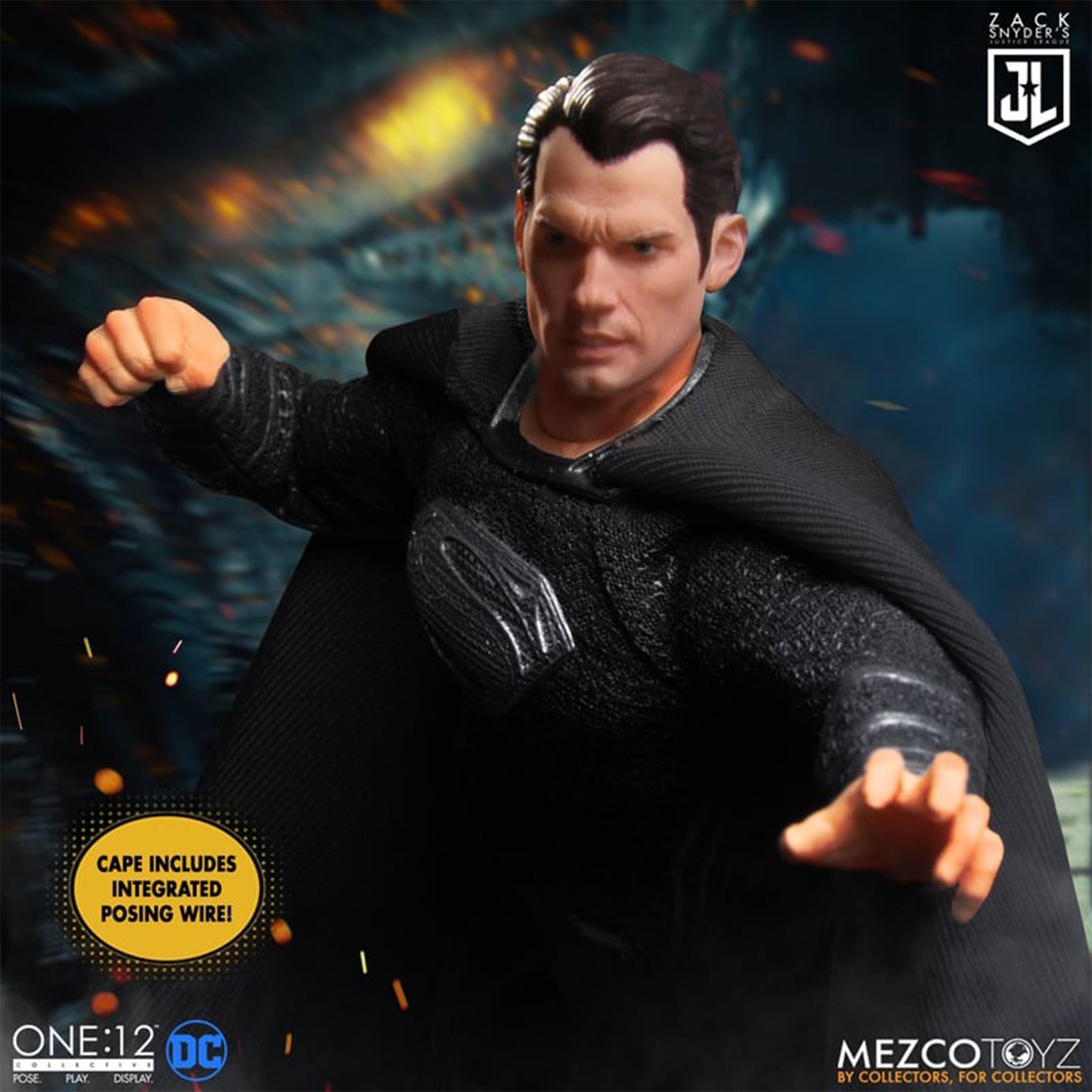 Zack Snyders Justice League Mezco Toyz One:12 Collective Deluxe Edition Action Figure Set 17cm – Batman, Mezco Toyz, 17 cm, brand new collector item, Uncanny Collectibles Dublin Ireland