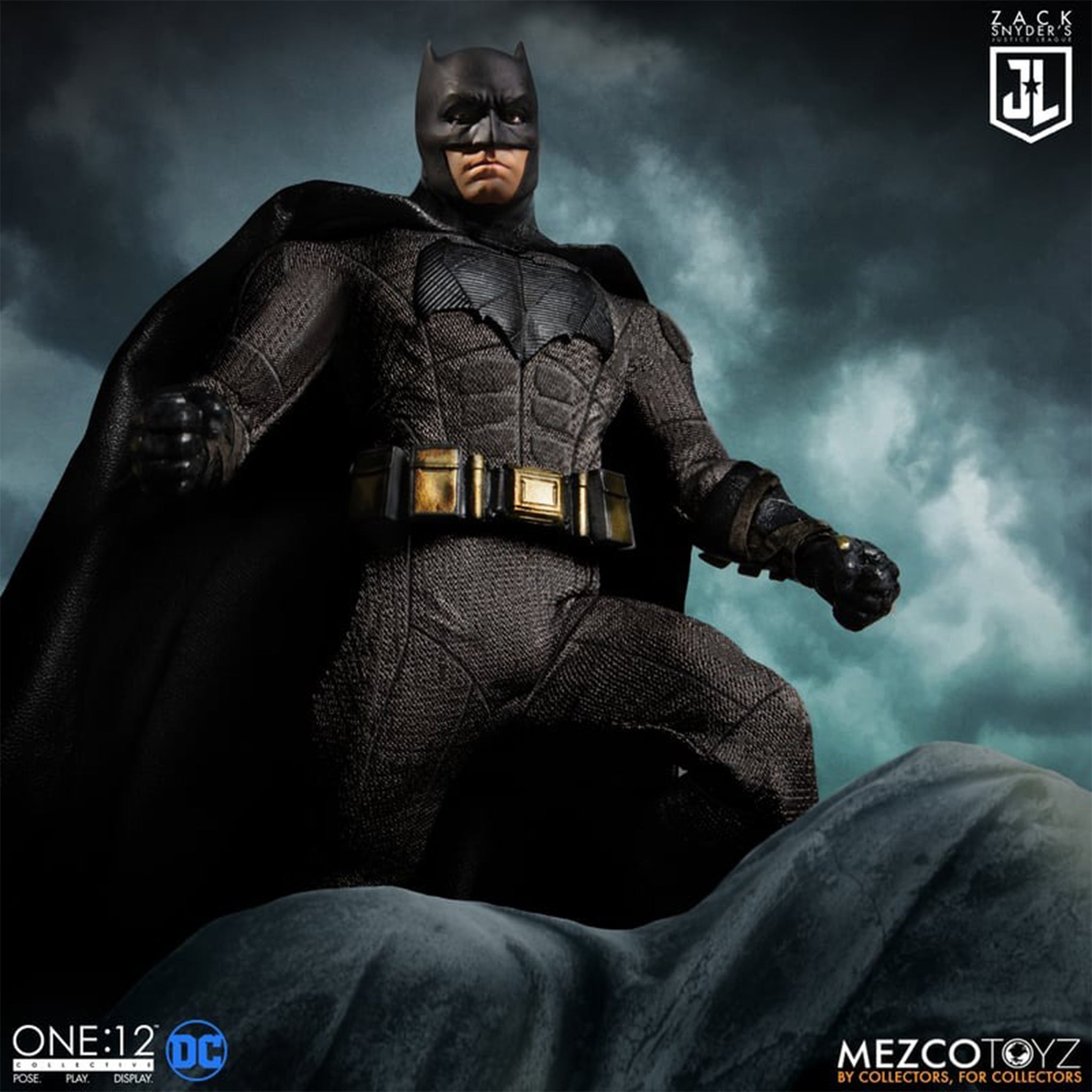 Zack Snyders Justice League Mezco Toyz One:12 Collective Deluxe Edition Action Figure Set 17cm – Batman, Mezco Toyz, 17 cm, brand new collector item, Uncanny Collectibles Dublin Ireland