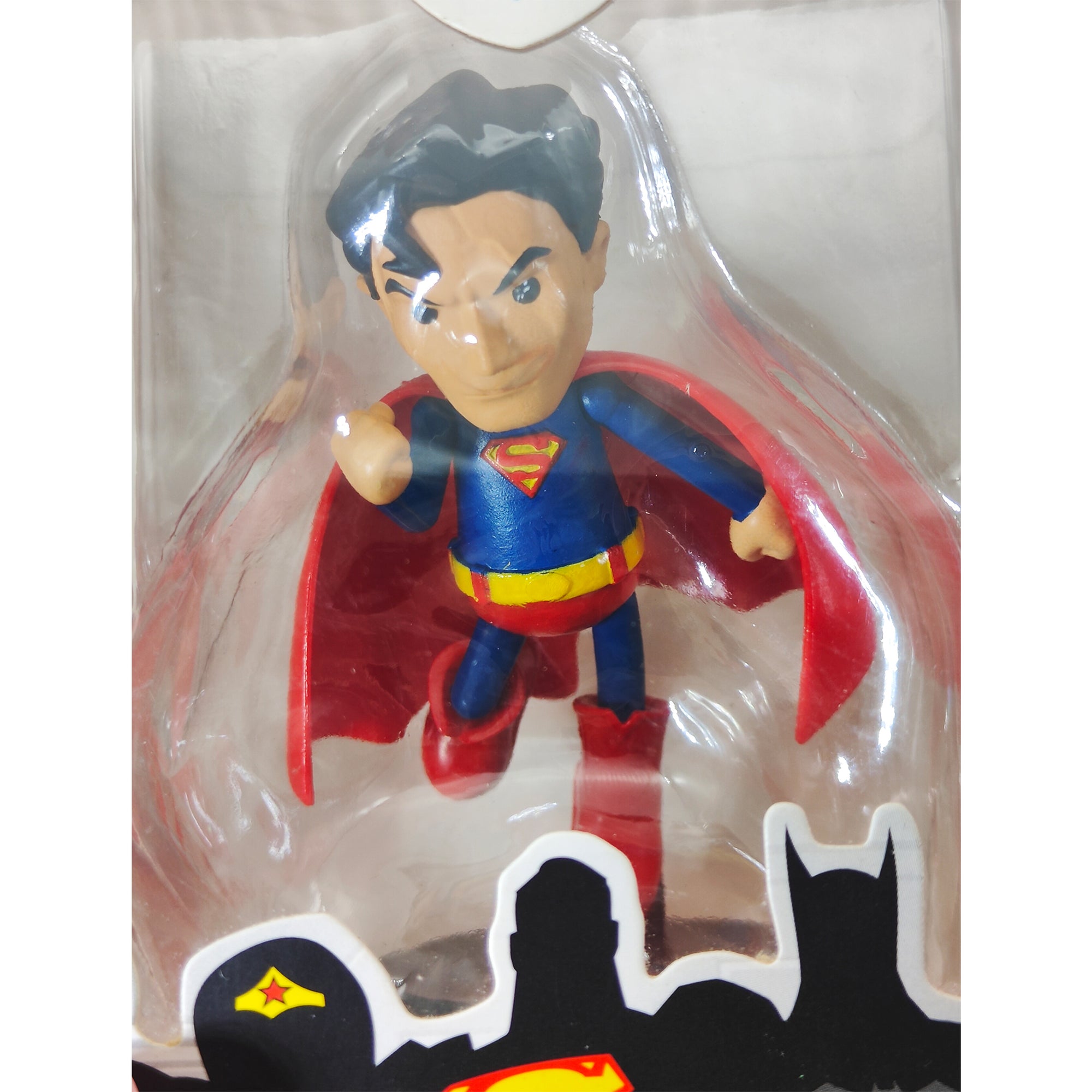 Justice League Superman Herocross Action Figure 2017 9cm – DC Heroes, Herocross, 9 cm, 2017, pre-owned collector piece, Uncanny Collectibles Dublin Ireland