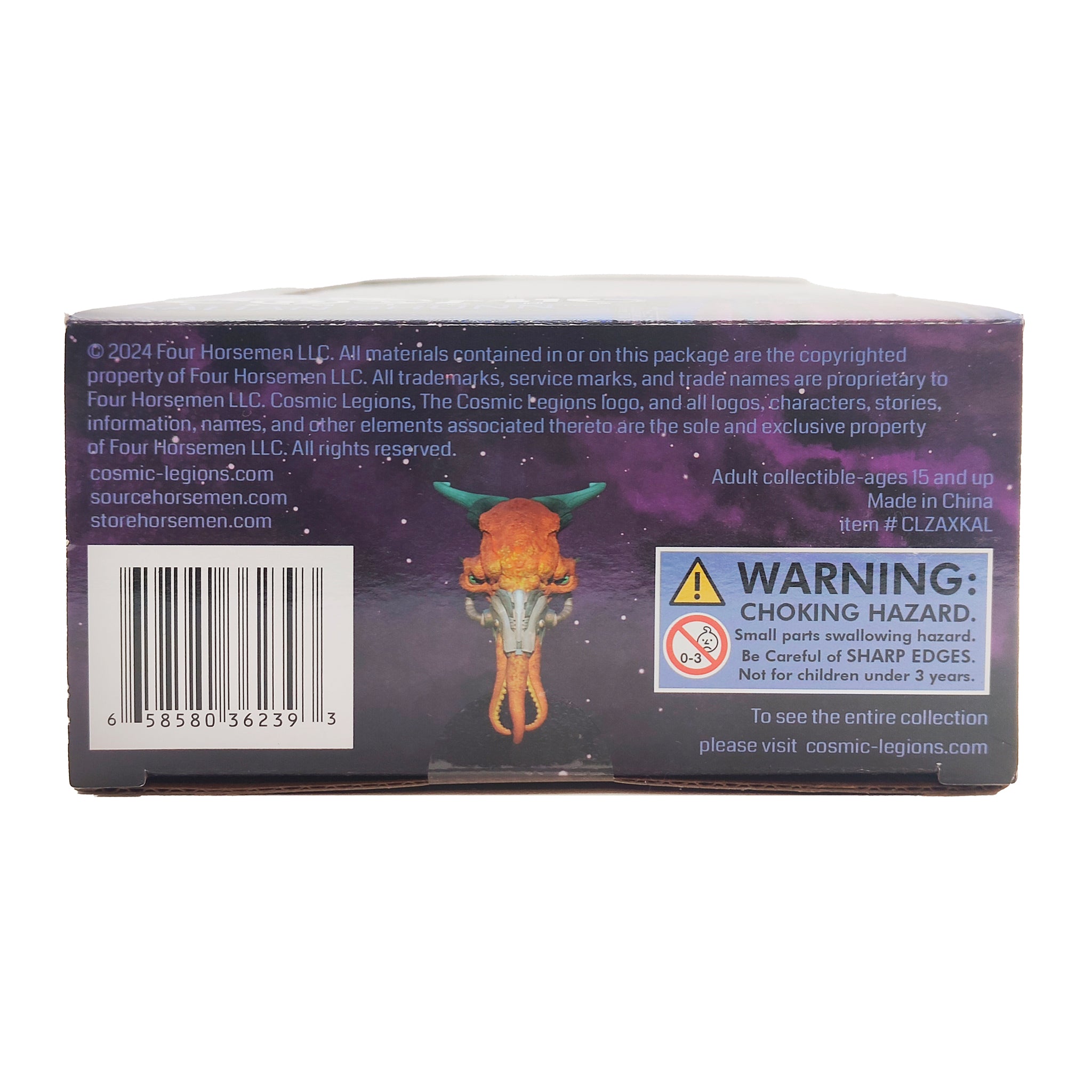 Kalian Shunn Four Horsemen Studios Cosmic Legions Outpost Zaxxius Action Figure 2023 15cm – Cosmic Legions, Four Horsemen Studios, 15 cm, 2023, pre-owned collector piece, Uncanny Collectibles Dublin Ireland