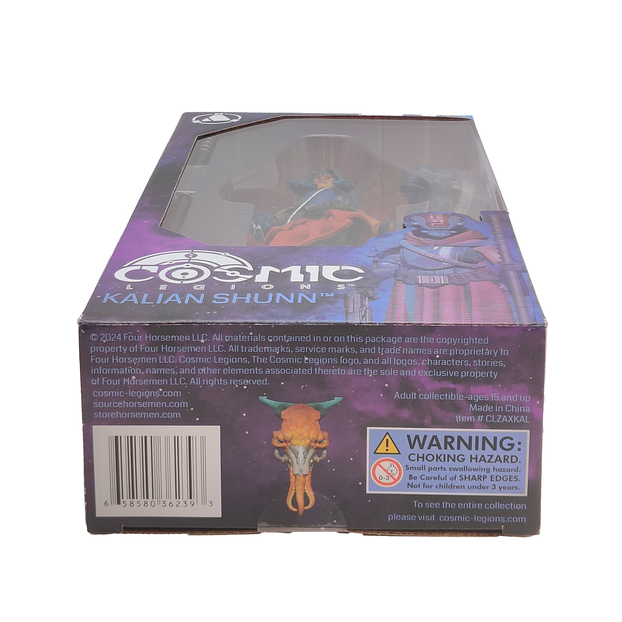 Kalian Shunn Four Horsemen Studios Cosmic Legions Outpost Zaxxius Action Figure 2023 15cm – Cosmic Legions, Four Horsemen Studios, 15 cm, 2023, pre-owned collector piece, Uncanny Collectibles Dublin Ireland