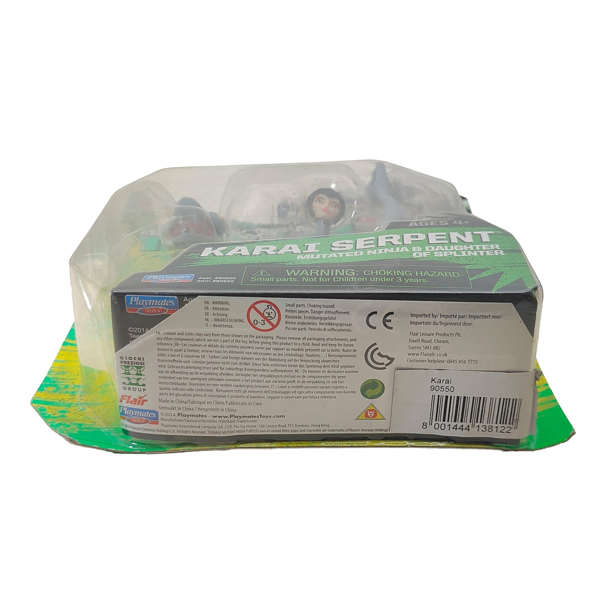 Karai Serpent Teenage Mutant Ninja Turtles Playmates Toys Action Figure 2014 14cm – Teenage Mutant Ninja Turtles, Playmates Toys, 14 cm, 2014, pre-owned collector piece, Uncanny Collectibles Dublin Ireland