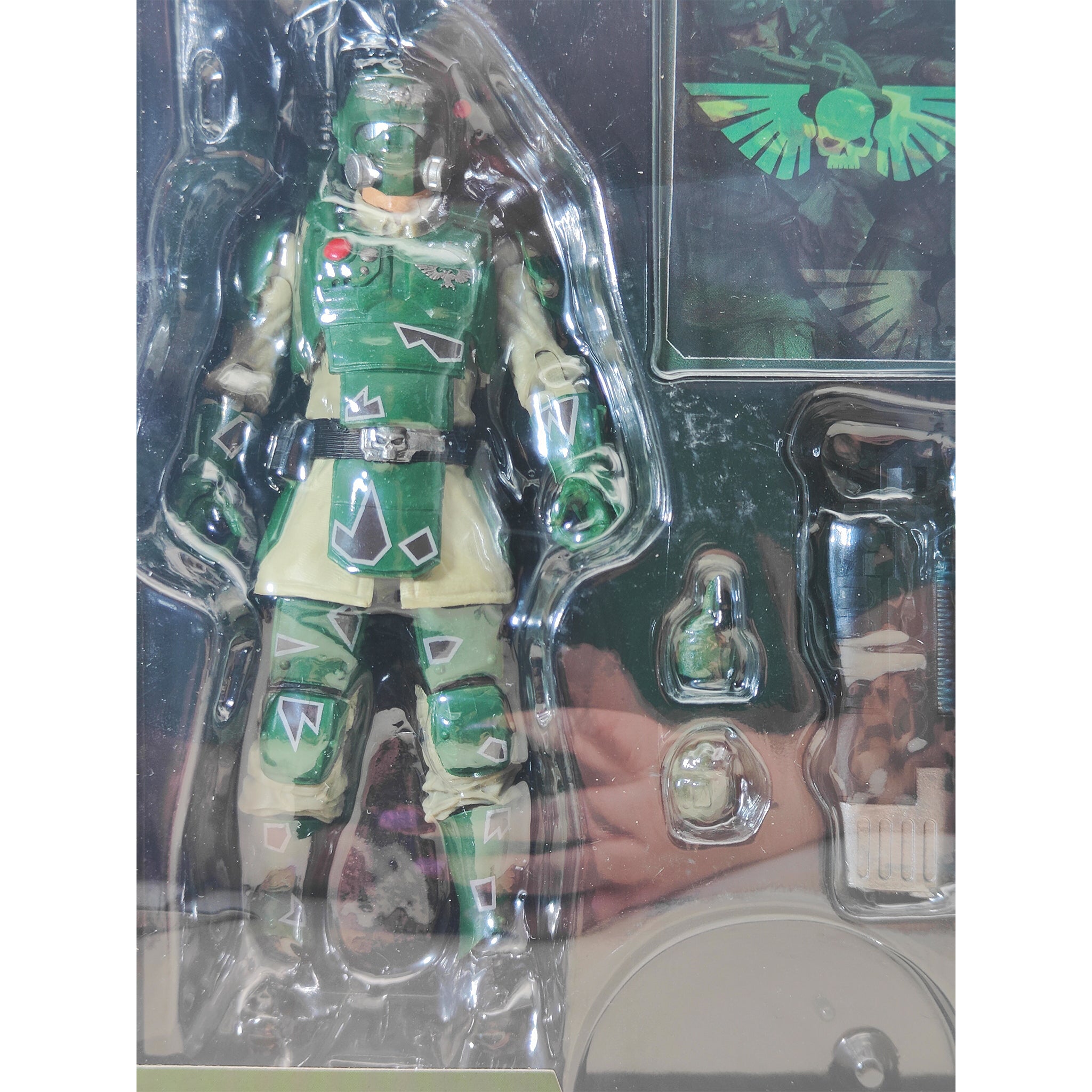 Kasrkin Astra Militarum Warhammer 40000 McFarlane Toys Action Figure 2024 18cm – Warhammer 40k, McFarlane Toys, 18 cm, 2024, pre-owned collector piece, Uncanny Collectibles Dublin Ireland