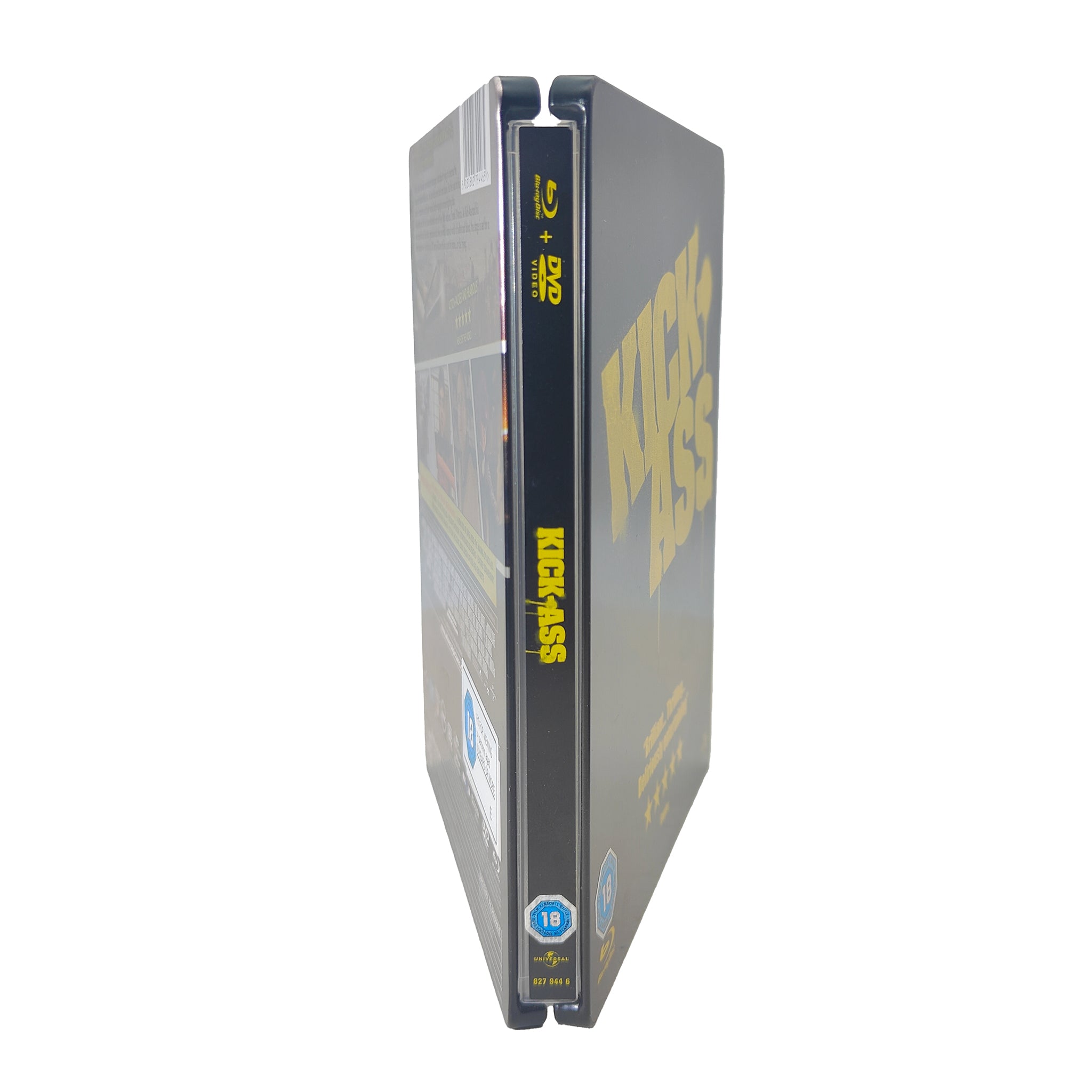 Kick-Ass Blu-ray Limited Edition Steelbook – Movie Icons & Heroes, Universal, -, pre-owned collector piece, Uncanny Collectibles Dublin Ireland