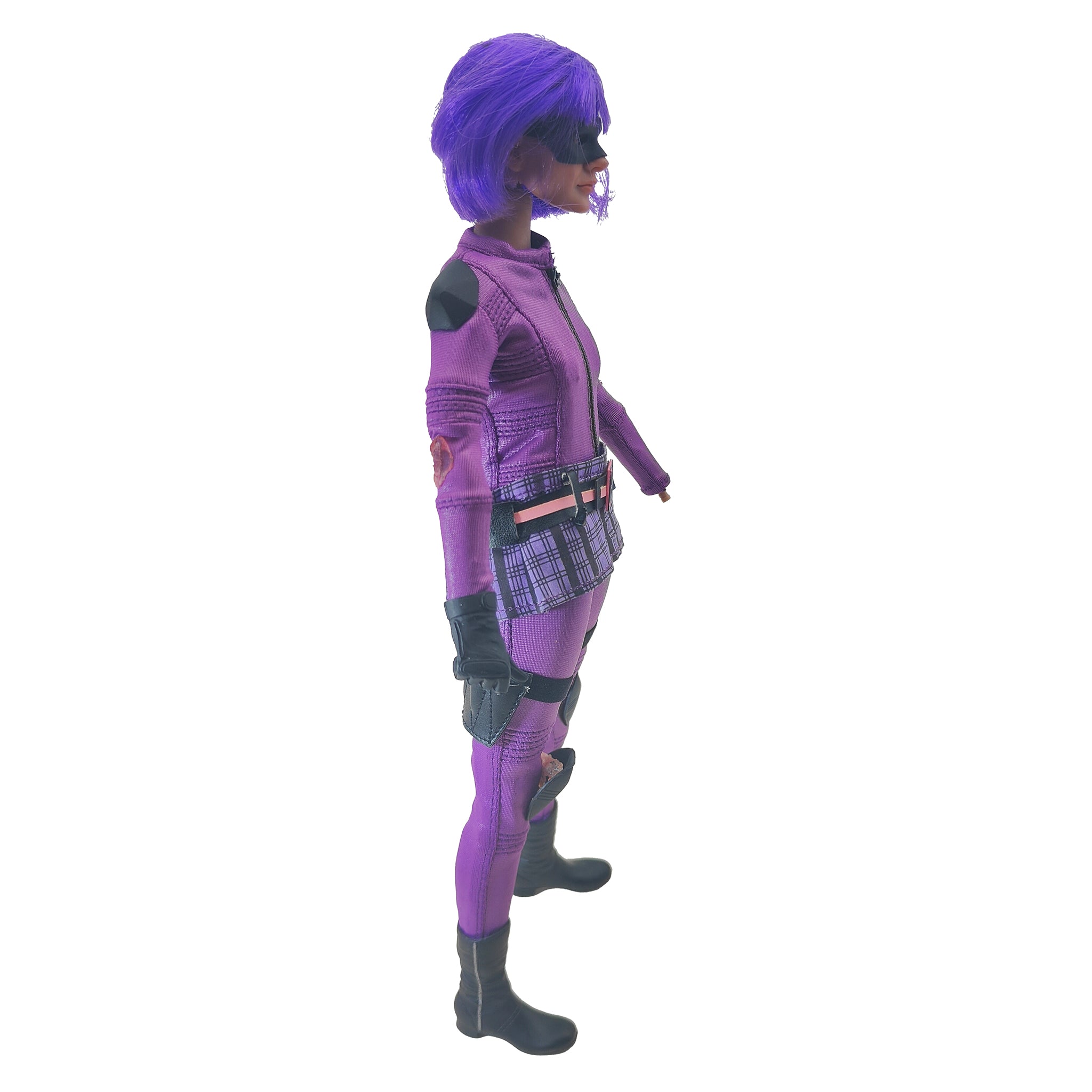 Play Toy Hit Girl Action Figure P002 30cm - For Parts/Repair – Movie Icons & Heroes, Vintage Brands, 30 cm, 2013, pre-owned collector piece, Uncanny Collectibles Dublin Ireland