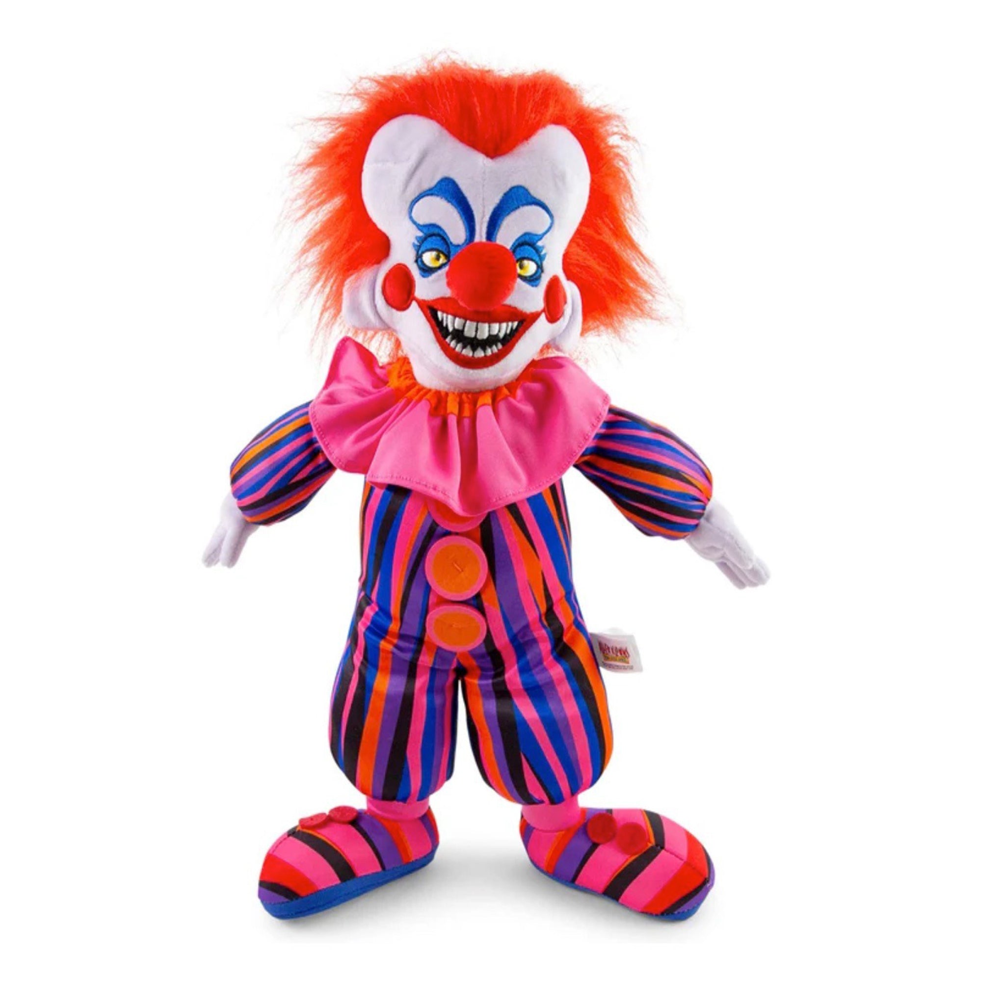 Killer Klowns From Outer Space Rudy Syndicate Collectibles Plush 35cm – Killer Klowns from Outer Space, Syndicate Collectibles, 35 cm, 2024, brand new collector item, Uncanny Collectibles Dublin Ireland