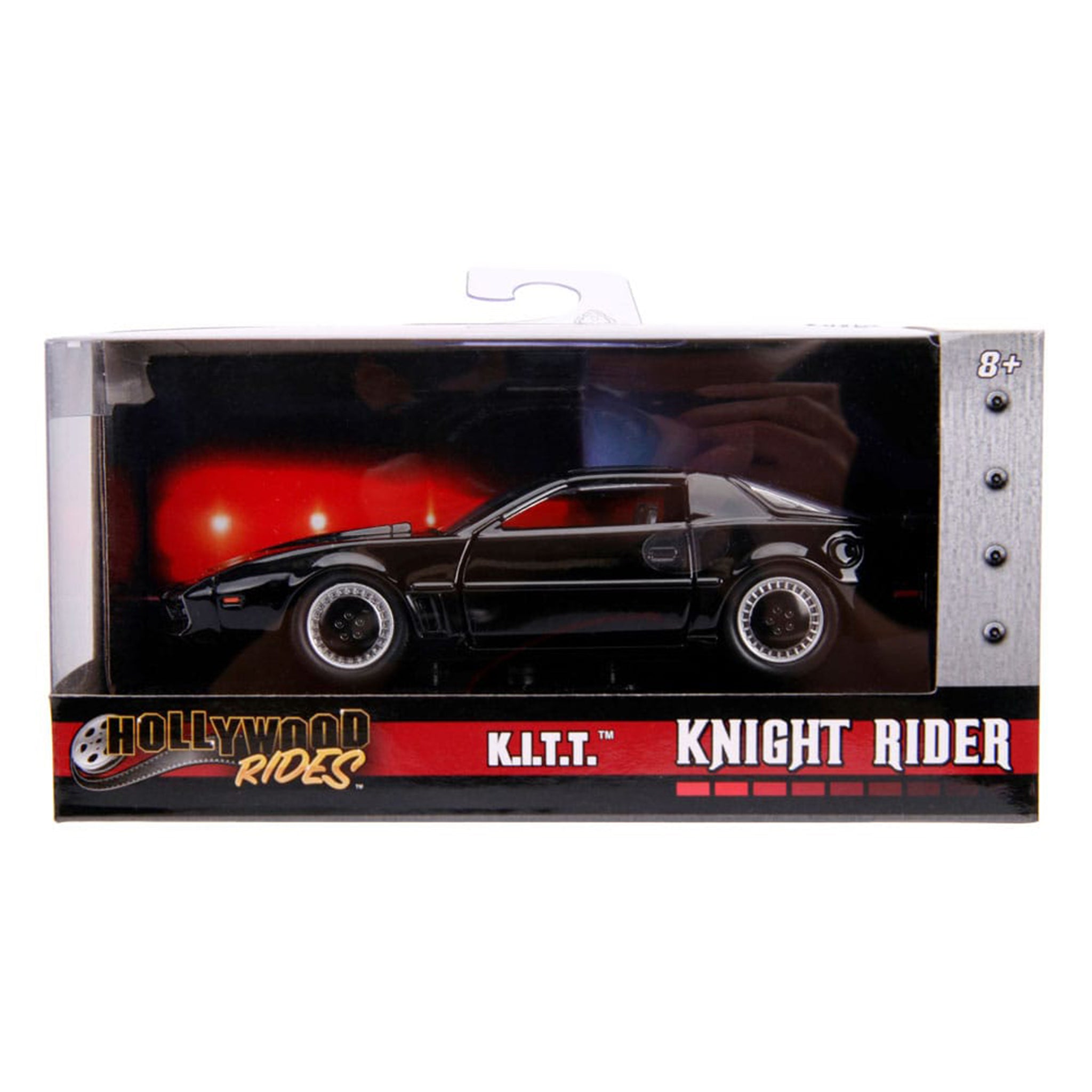 Knight Rider KITT 1:32 Scale Jada Toys Diecast Model – Movie Icons & Heroes, Jada Toys, 12 cm, 2024, brand new collector item, Uncanny Collectibles Dublin Ireland