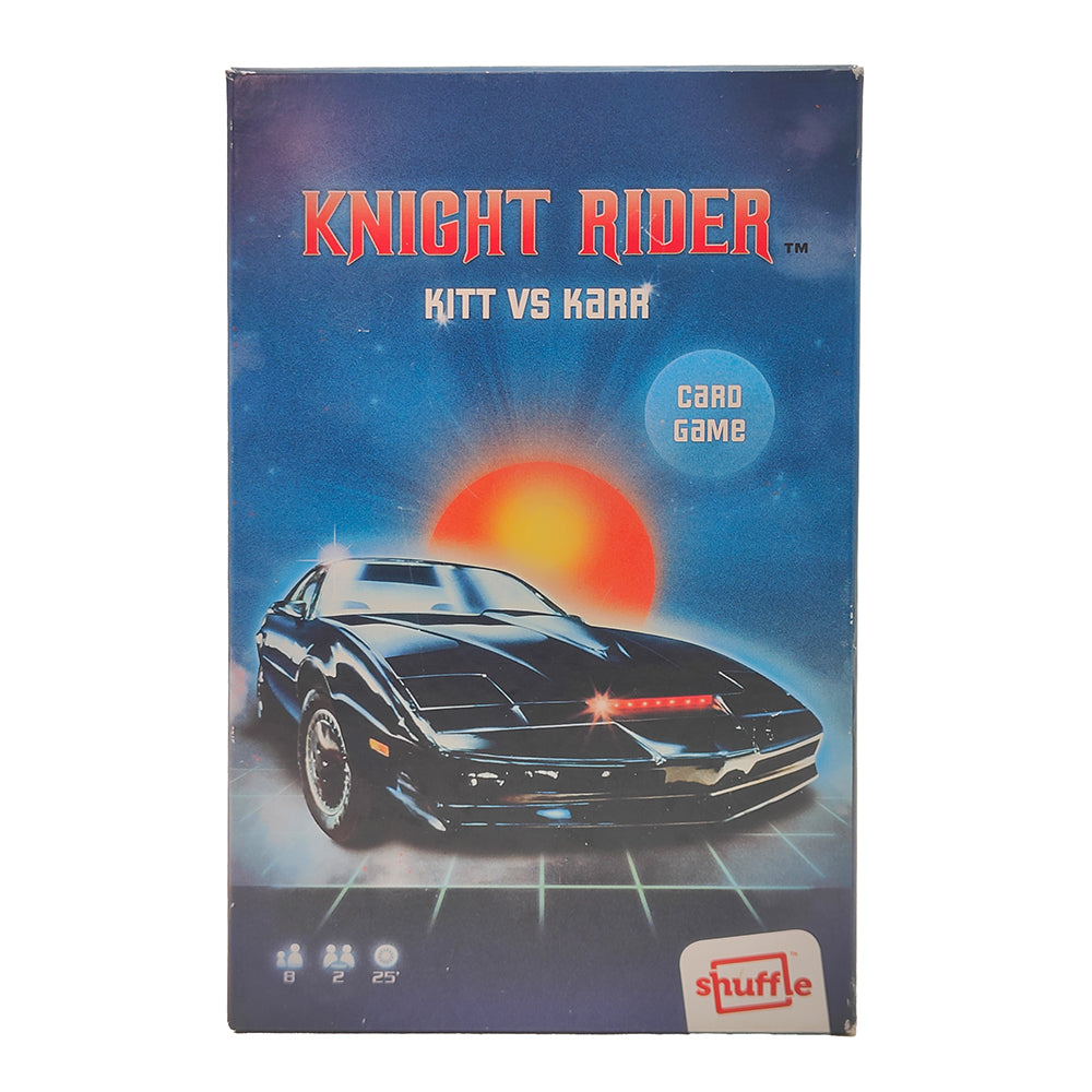 Knight Rider KITT VS KARR Card Game by Cartamundi Shuffle 2022 – Board Game, Cartamundi, -, 2022, pre-owned collector piece, Uncanny Collectibles Dublin Ireland