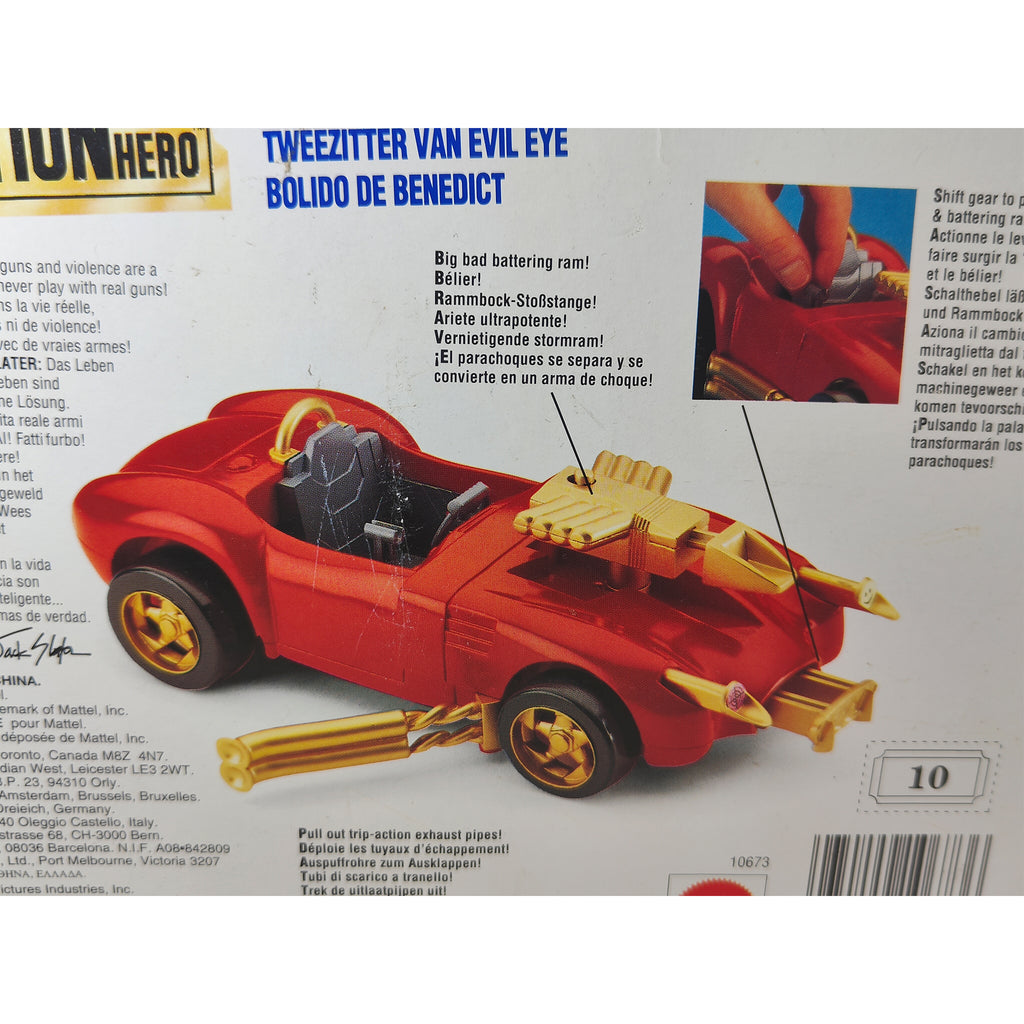 Last Action Hero Evil Eye Roadster Vehicle Mattel Boxed 1993