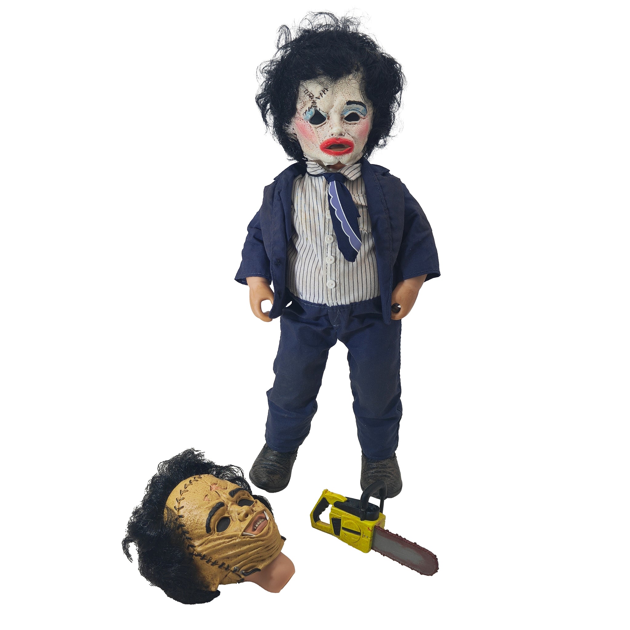 LDD Presents Texas Chainsaw Massacre 1974 Leatherface Deluxe Edition – Texas Chainsaw Massacre, Mezco Toyz, 27 cm, pre-owned collector piece, Uncanny Collectibles Dublin Ireland