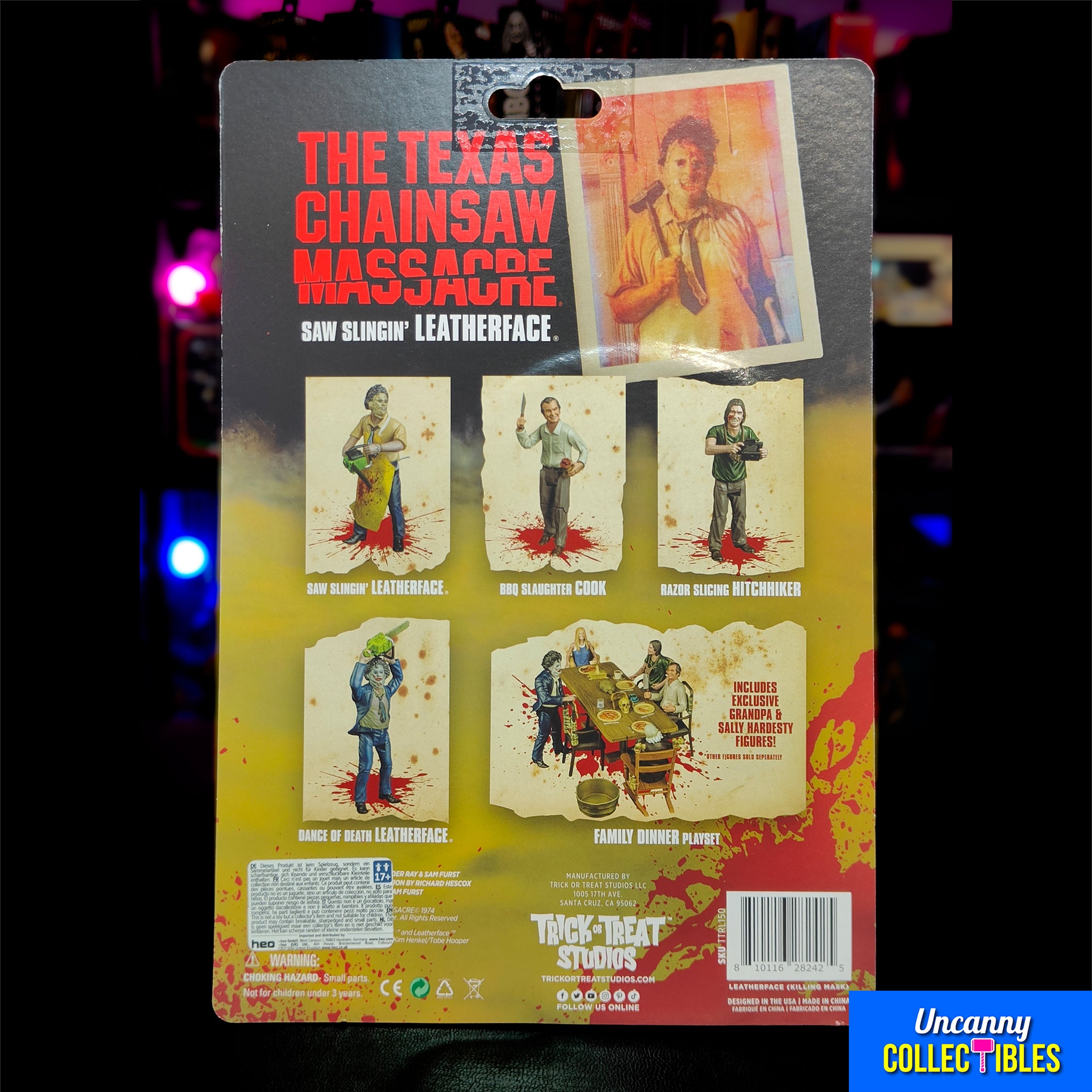 Leatherface Killing Mask Texas Chainsaw Massacre Trick Or Treat Studios Action Figure 13 cm – Texas Chainsaw Massacre, Trick or Treat Studios, 13 cm, 2025, brand new collector item, Uncanny Collectibles Dublin Ireland