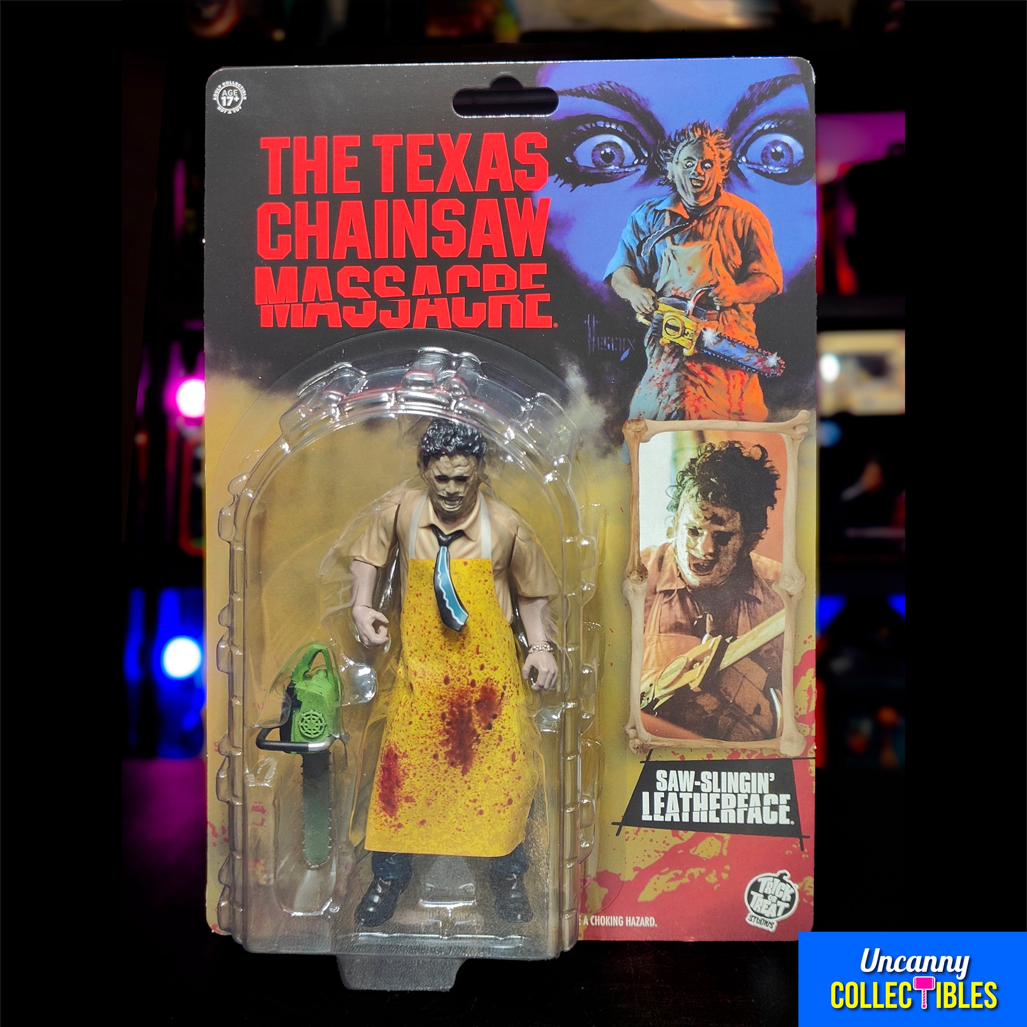 Leatherface Killing Mask Texas Chainsaw Massacre Trick Or Treat Studios Action Figure 13 cm – Texas Chainsaw Massacre, Trick or Treat Studios, 13 cm, 2025, brand new collector item, Uncanny Collectibles Dublin Ireland