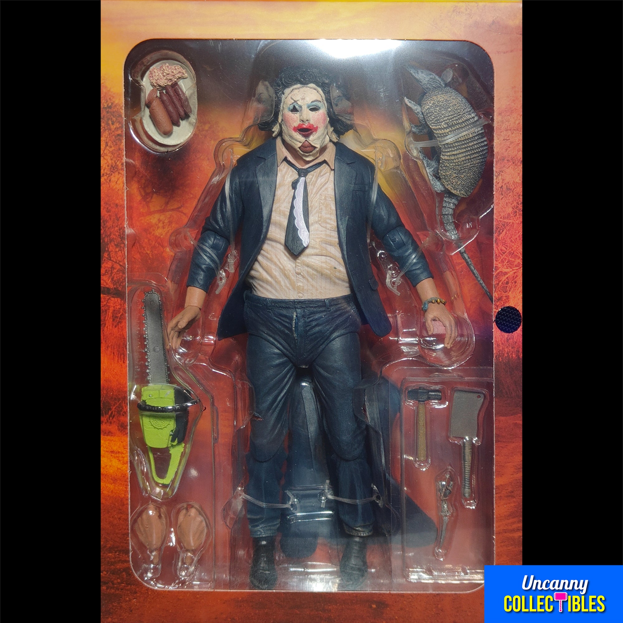 NECA Texas Chainsaw Massacre Ultimate Pretty Woman Leatherface 50th Anniversary Action Figure 18 cm