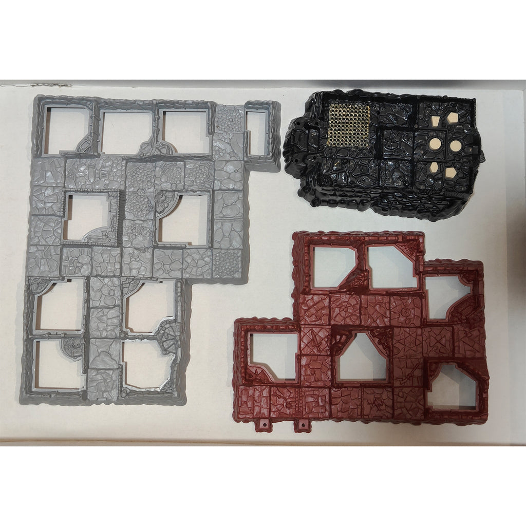 Legend of Zagor 3D Fighting Fantasy Board Game Parker 1993 Incomplete & Untested