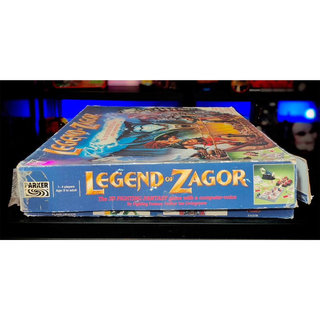 Legend of Zagor 3D Fighting Fantasy Board Game Parker 1993 Incomplete & Untested