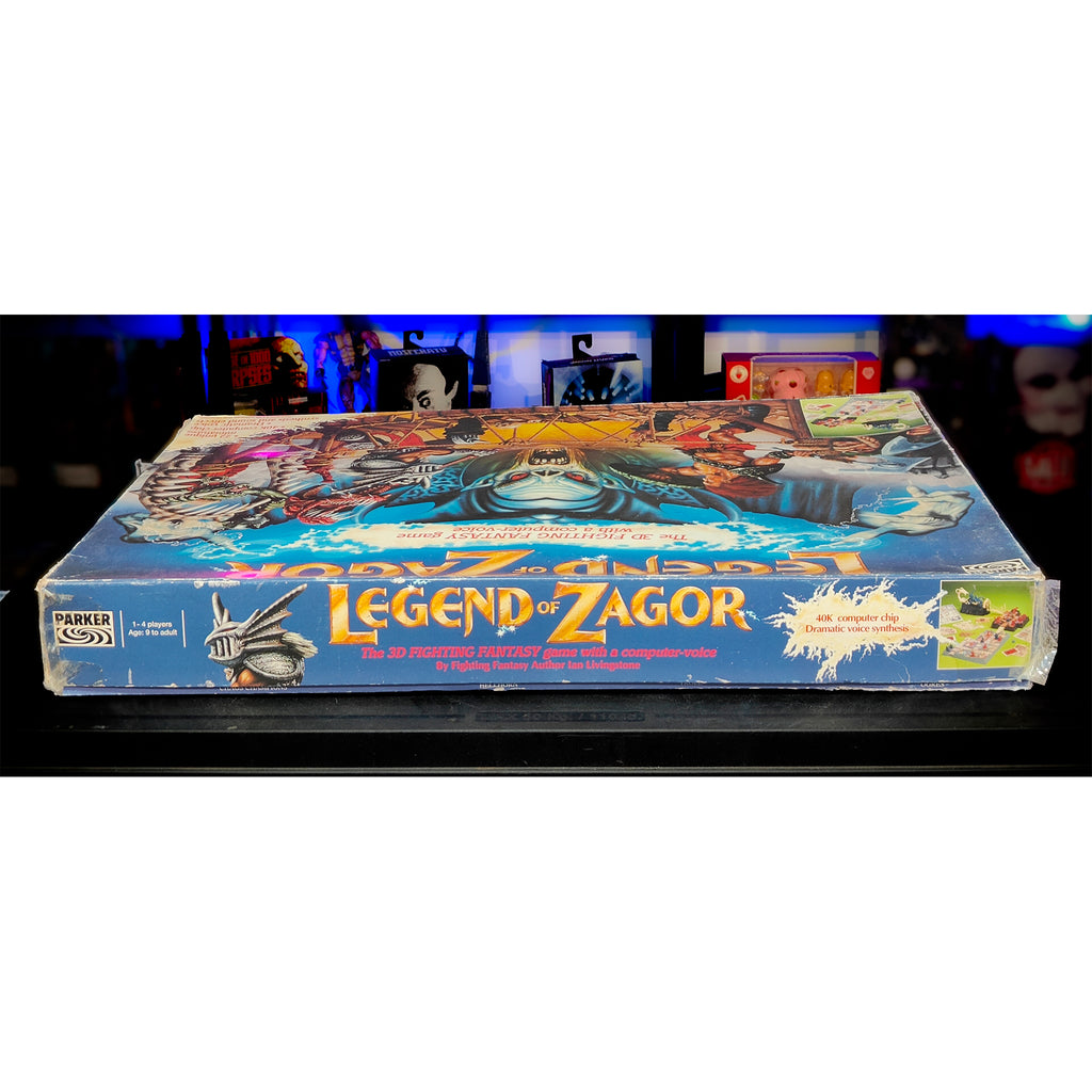 Legend of Zagor 3D Fighting Fantasy Board Game Parker 1993 Incomplete & Untested
