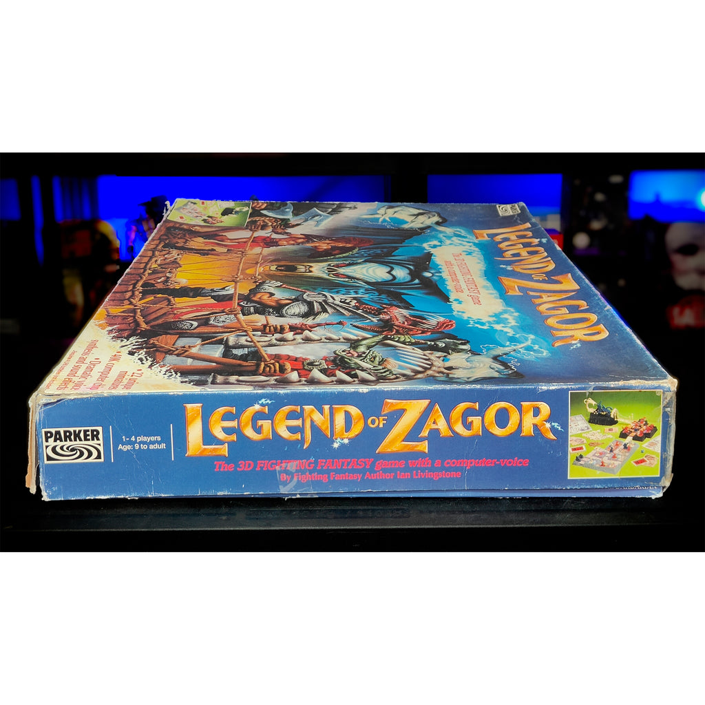 Legend of Zagor 3D Fighting Fantasy Board Game Parker 1993 Incomplete & Untested