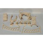 Legend of Zagor 3D Fighting Fantasy Board Game Parker 1993 Incomplete & Untested