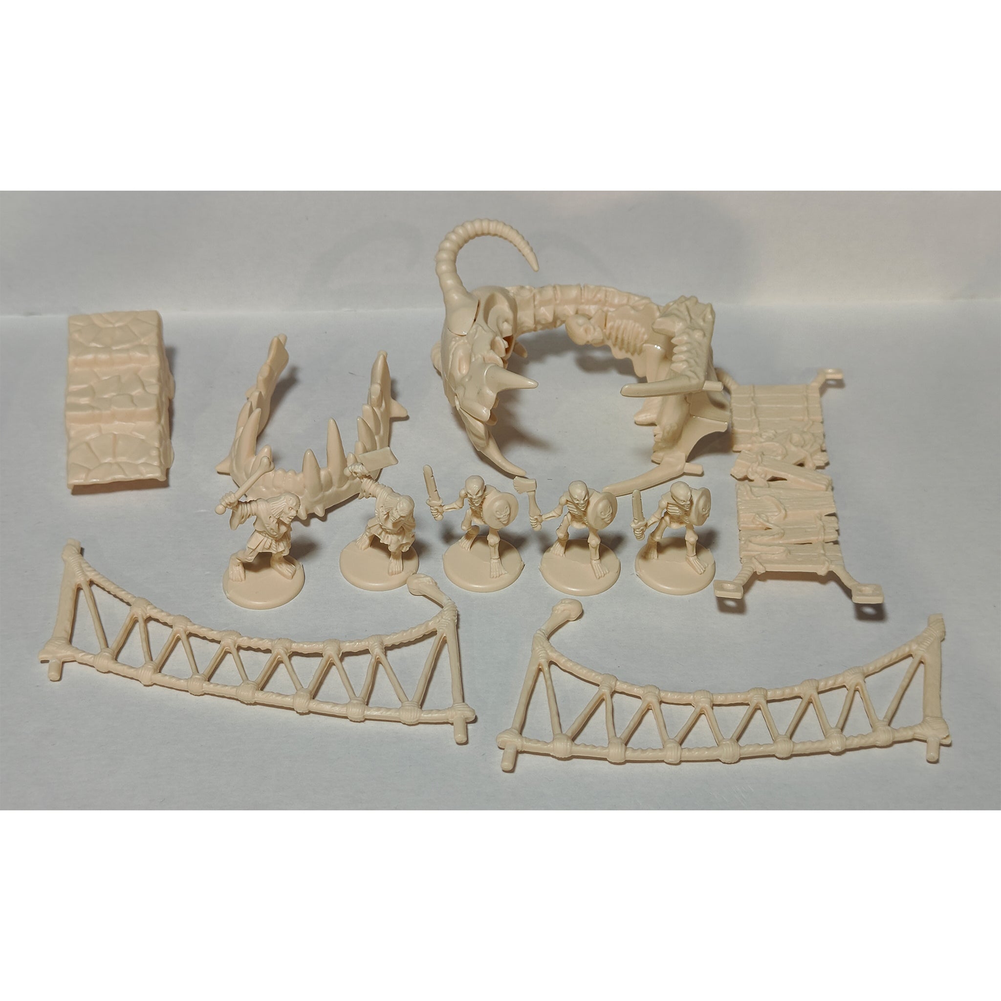 Legend of Zagor 3D Fighting Fantasy Board Game Parker 1993 Incomplete & Untested