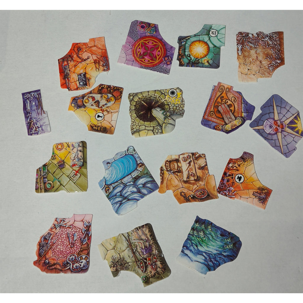 Legend of Zagor 3D Fighting Fantasy Board Game Parker 1993 Incomplete & Untested