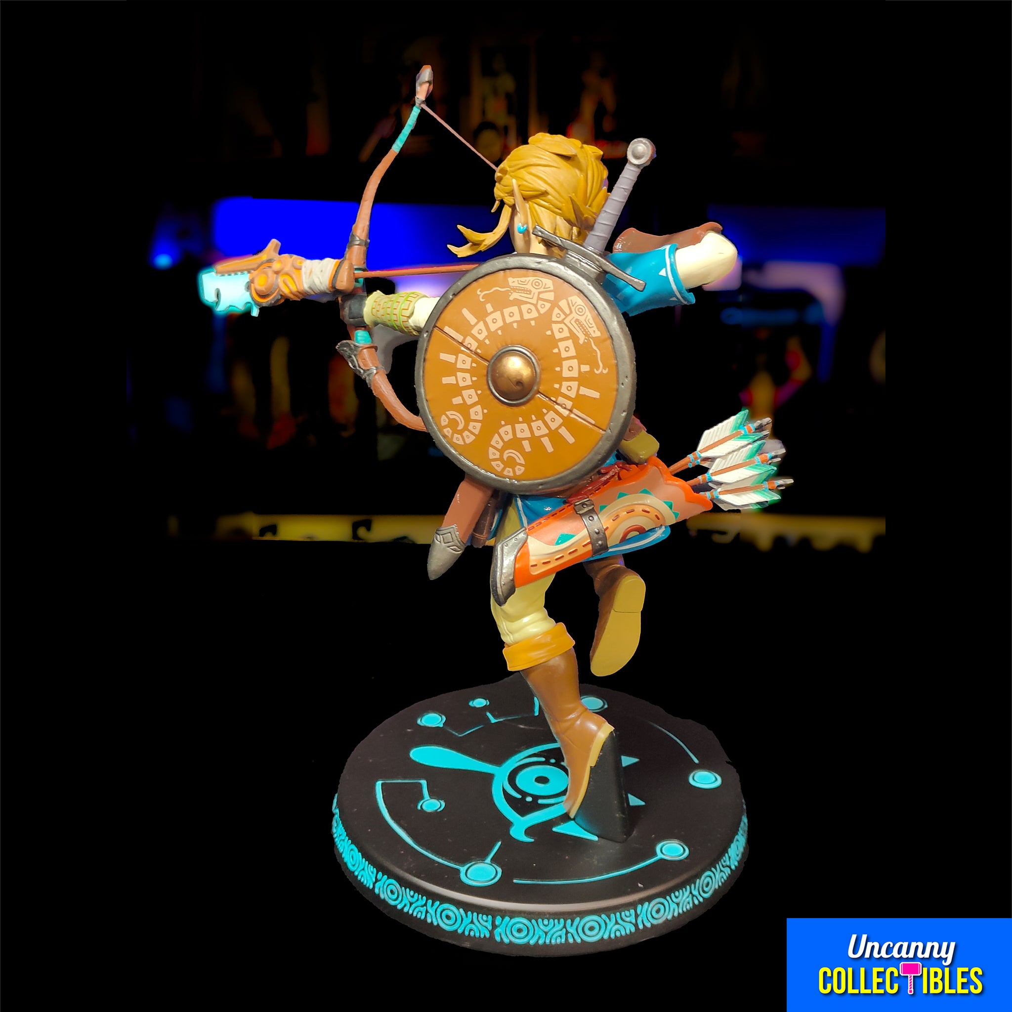 Legend of Zelda Breath of the Wild Link First 4 Figures Statue – photo 8 of 19