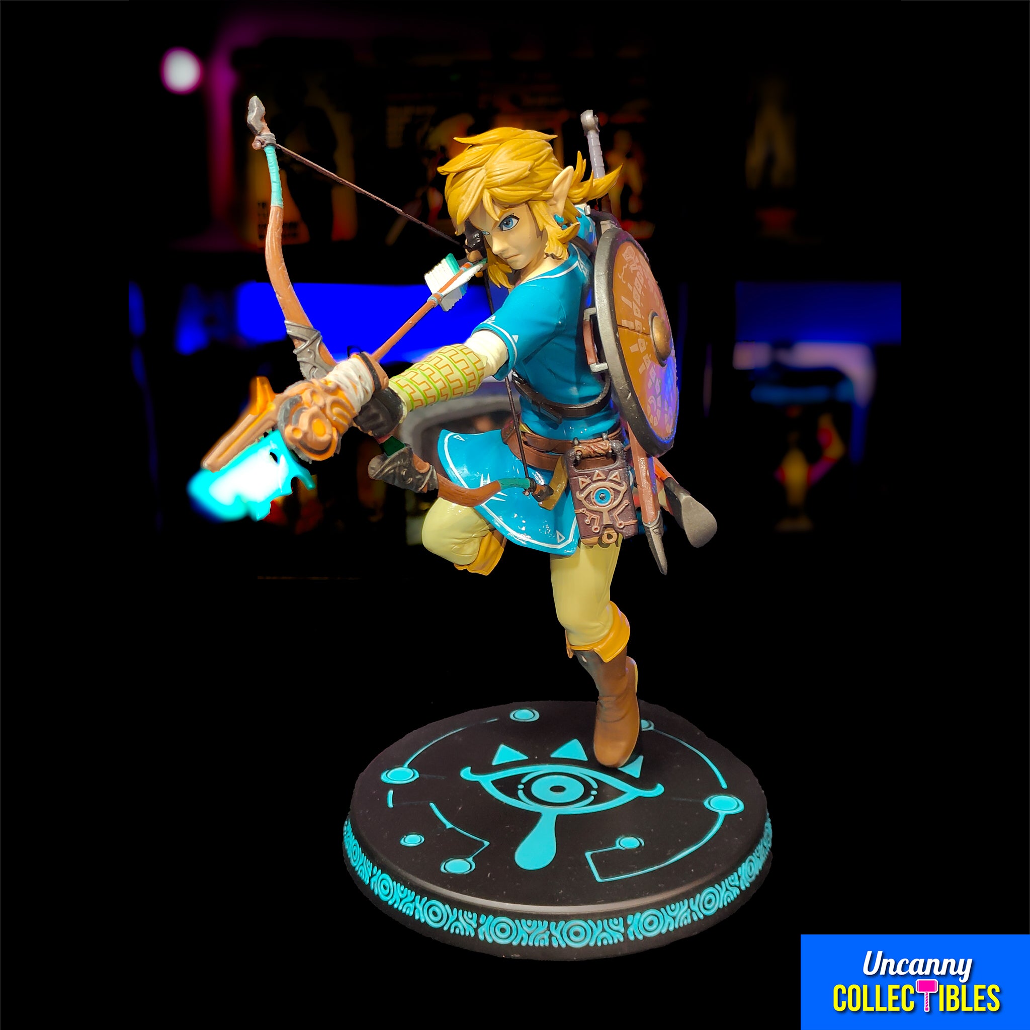 Legend of Zelda Breath of the Wild Link First 4 Figures Statue – photo 7 of 19