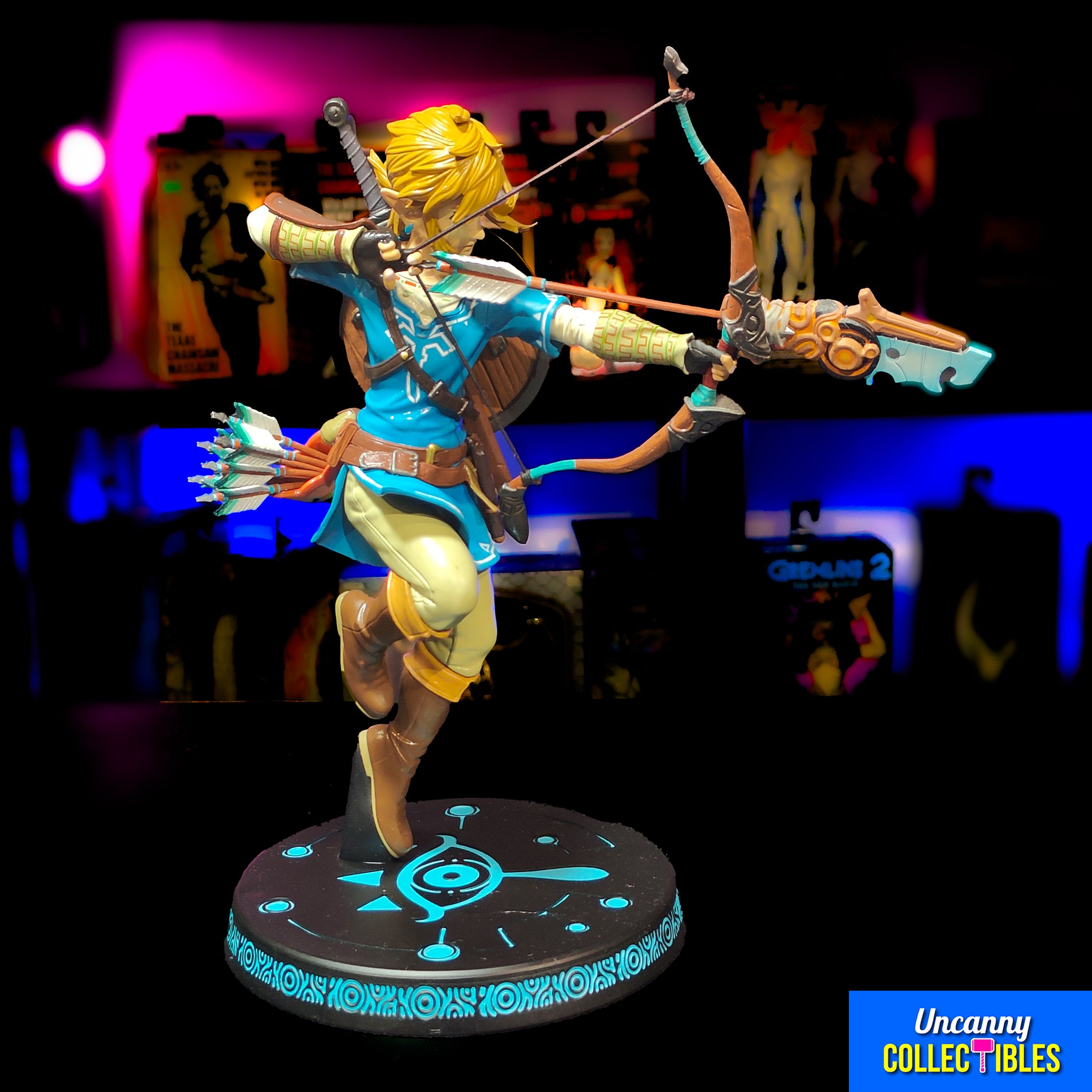 Legend of Zelda Breath of the Wild Link First 4 Figures Statue – photo 2 of 19
