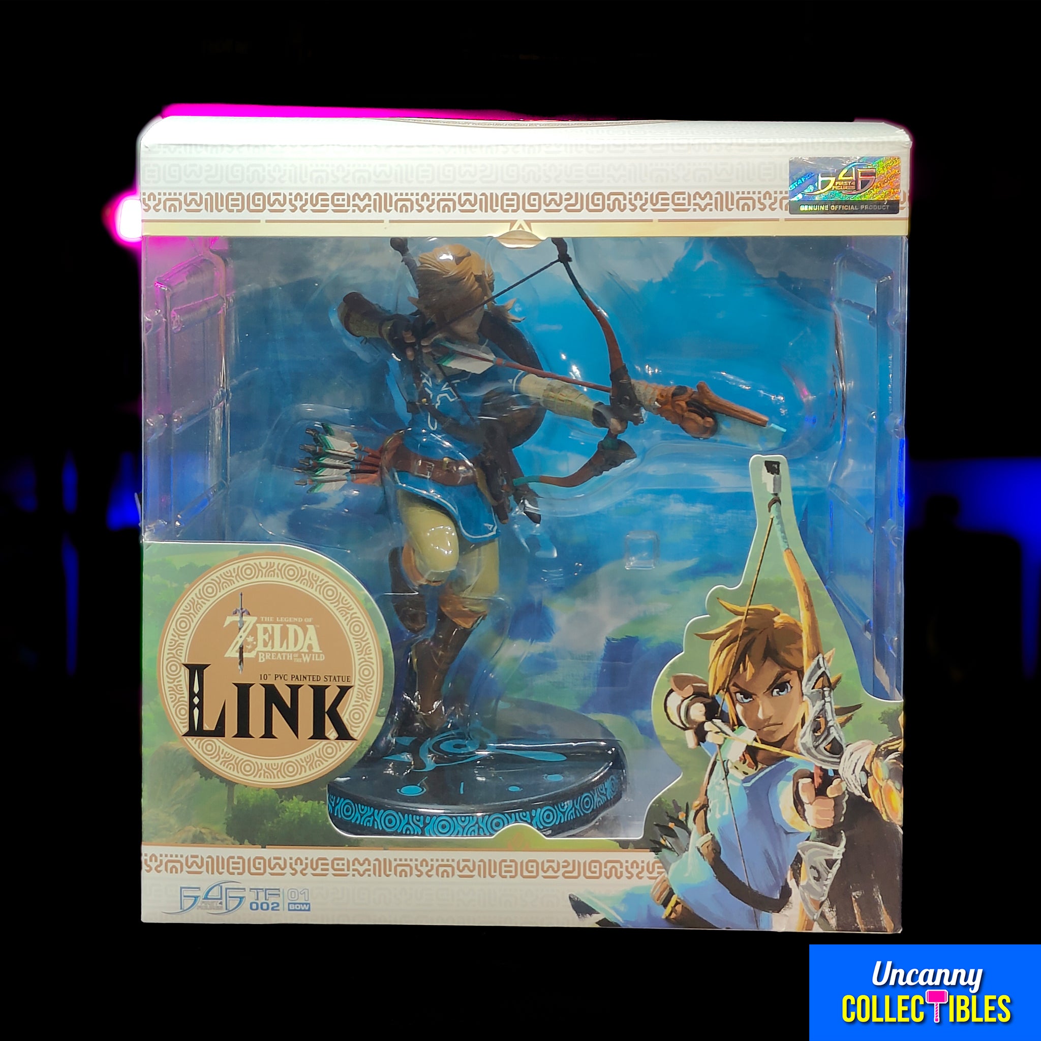 Legend of Zelda Breath of the Wild Link First 4 Figures Statue – photo 11 of 19
