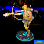 Legend of Zelda Breath of the Wild Link First 4 Figures Statue