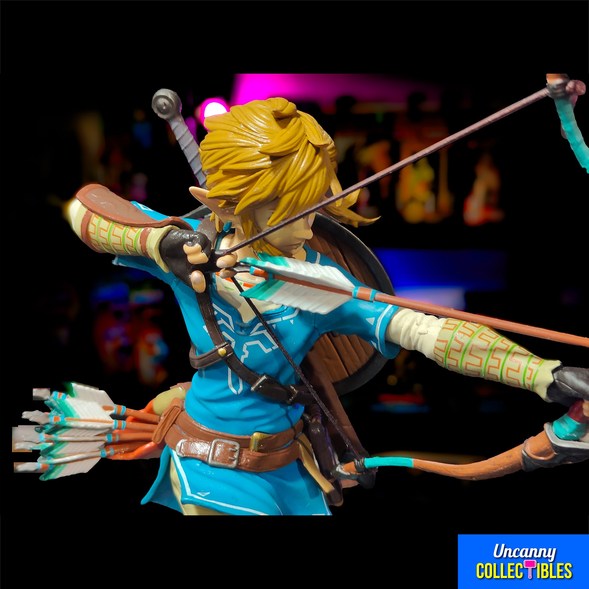 Legend of Zelda Breath of the Wild Link First 4 Figures Statue – photo 4 of 19