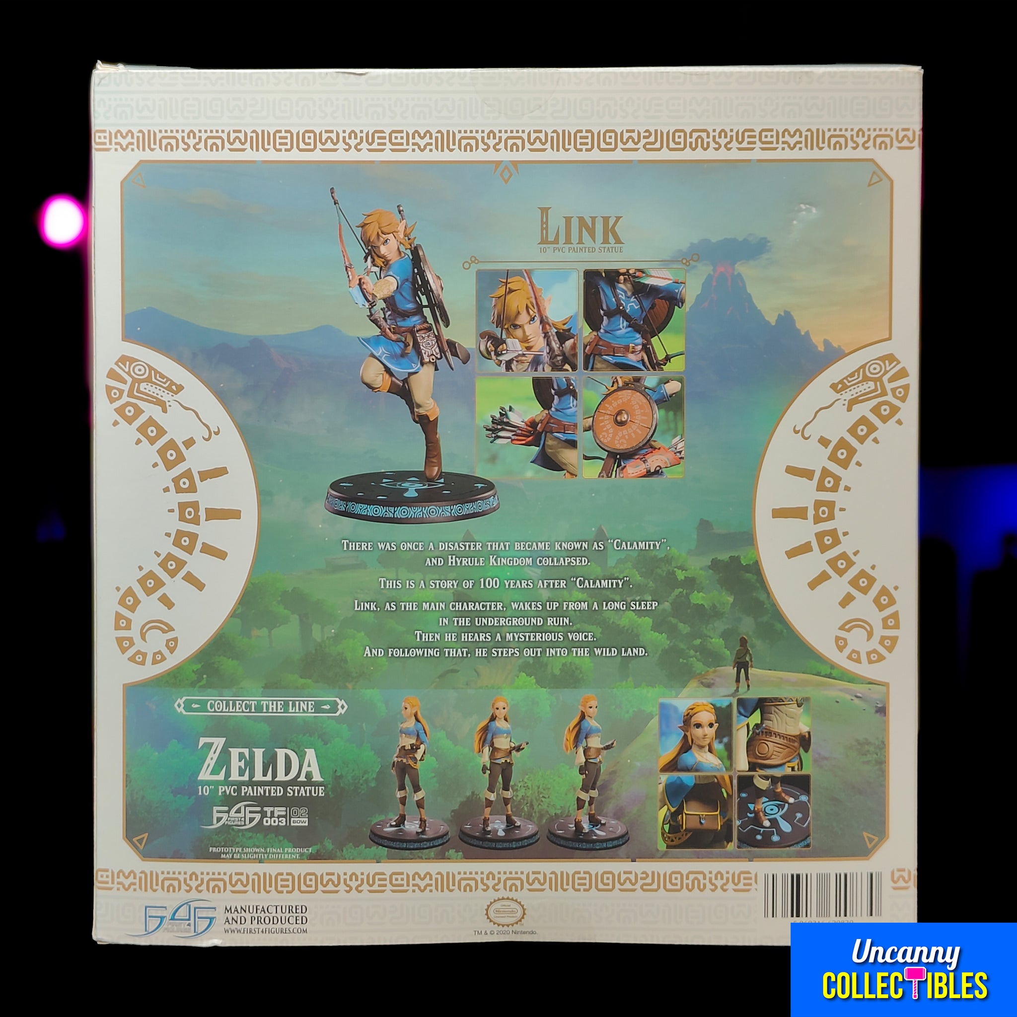 Legend of Zelda Breath of the Wild Link First 4 Figures Statue – photo 13 of 19