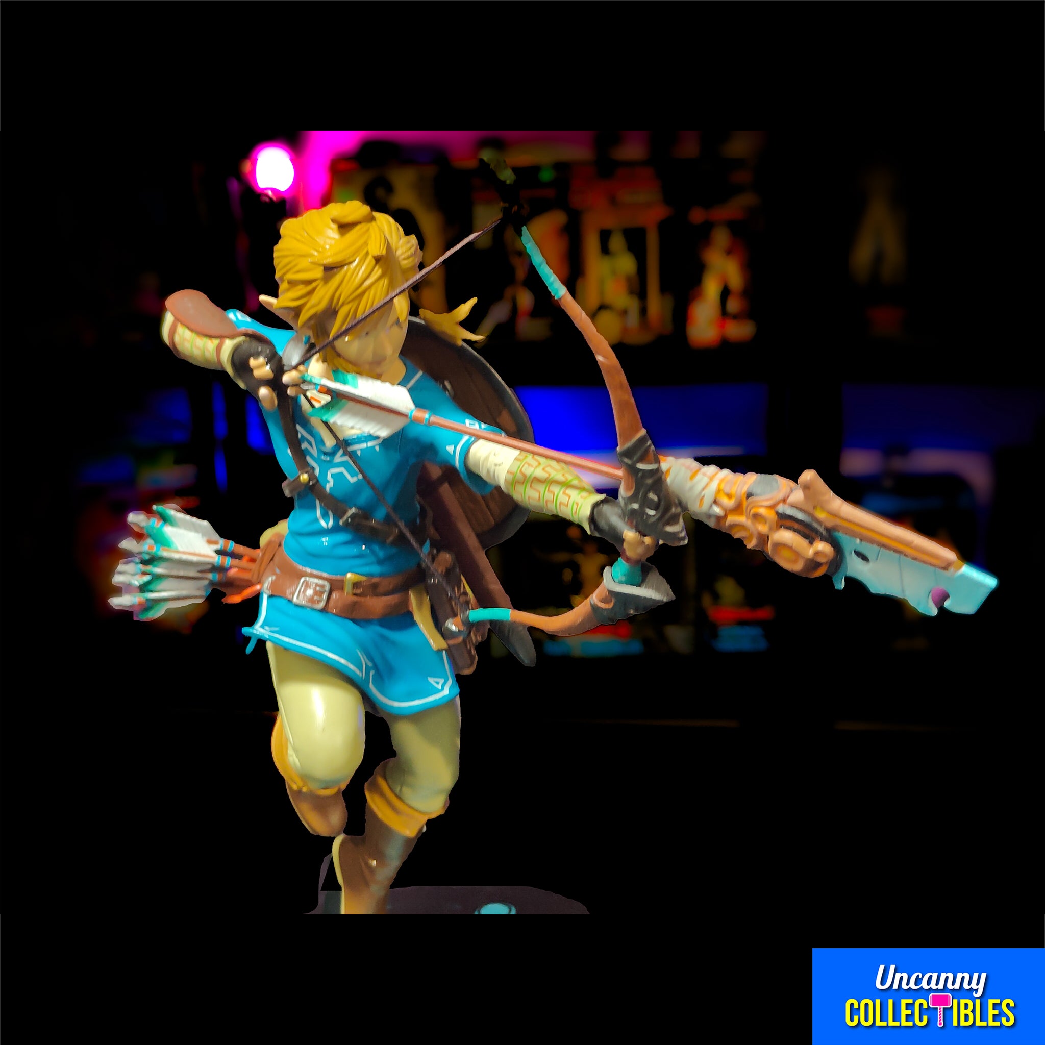 Legend of Zelda Breath of the Wild Link First 4 Figures Statue – photo 3 of 19