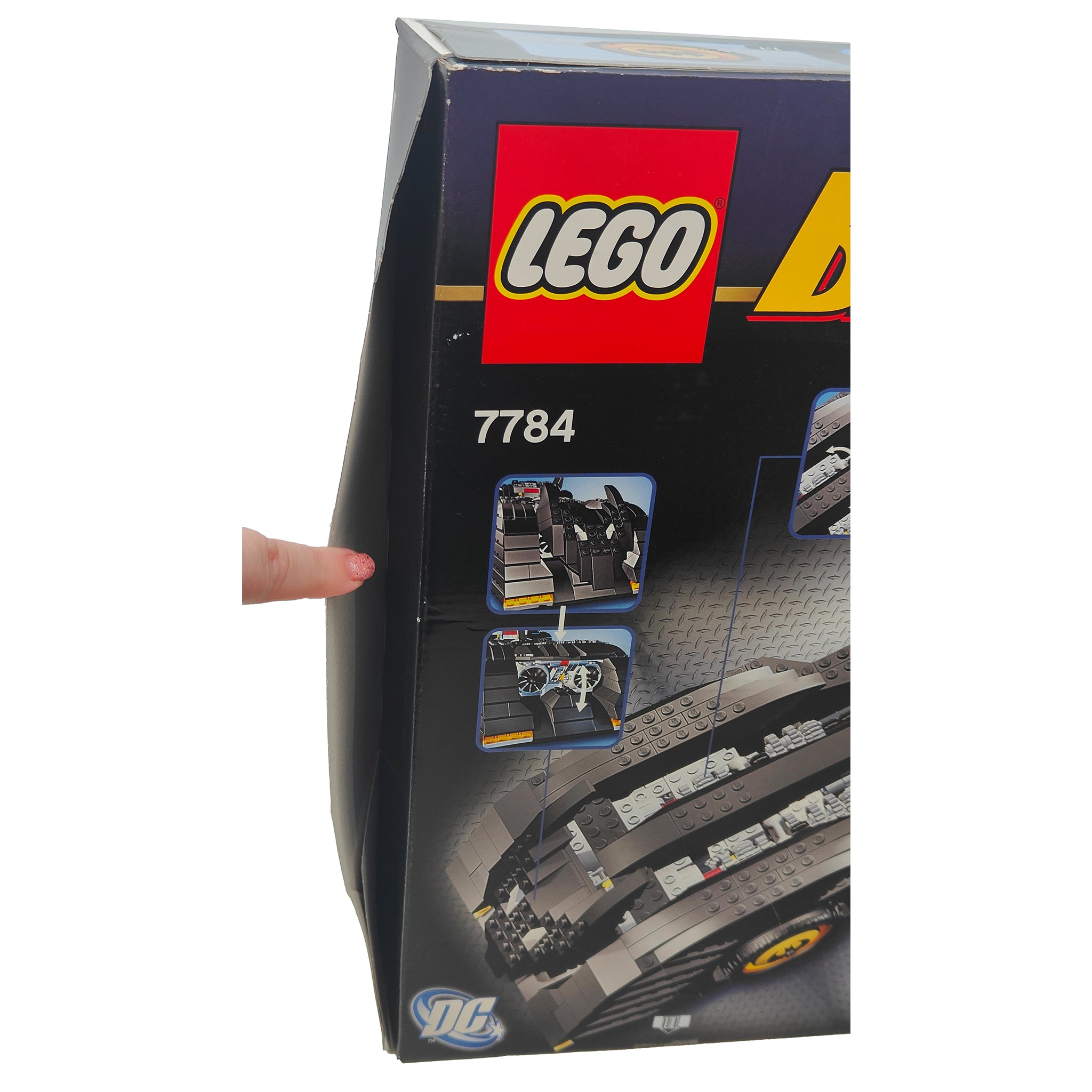 LEGO 7784 Batman Ultimate Collectors Series Batmobile Retired Set 2006 Sealed Box