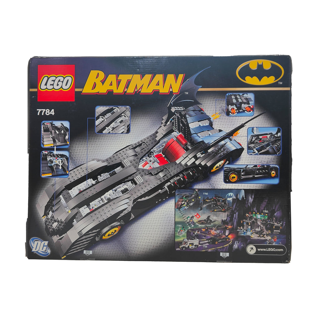 LEGO 7784 Batman Ultimate Collectors Series Batmobile Retired Set 2006 Sealed Box