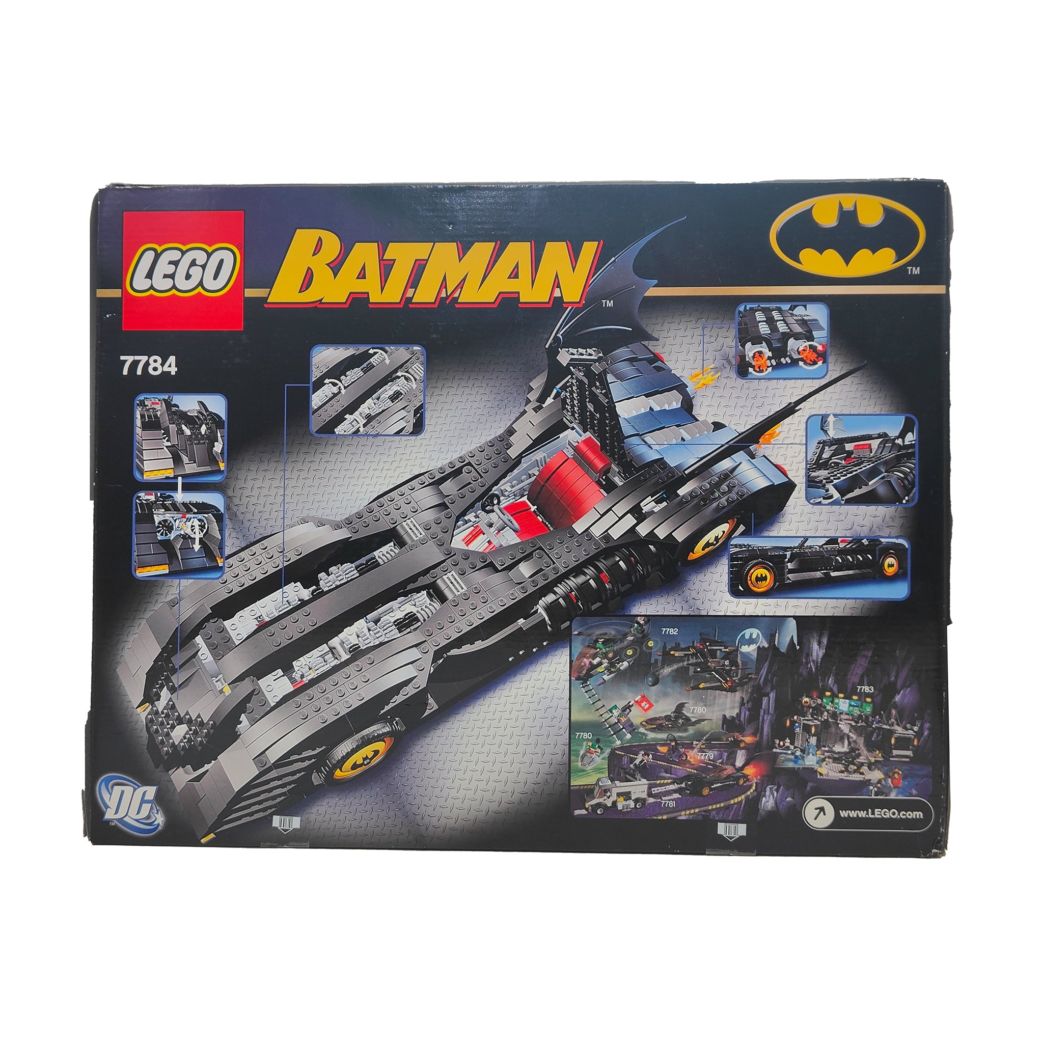LEGO 7784 Batman Ultimate Collectors Series Batmobile Retired Set 2006 Sealed Box