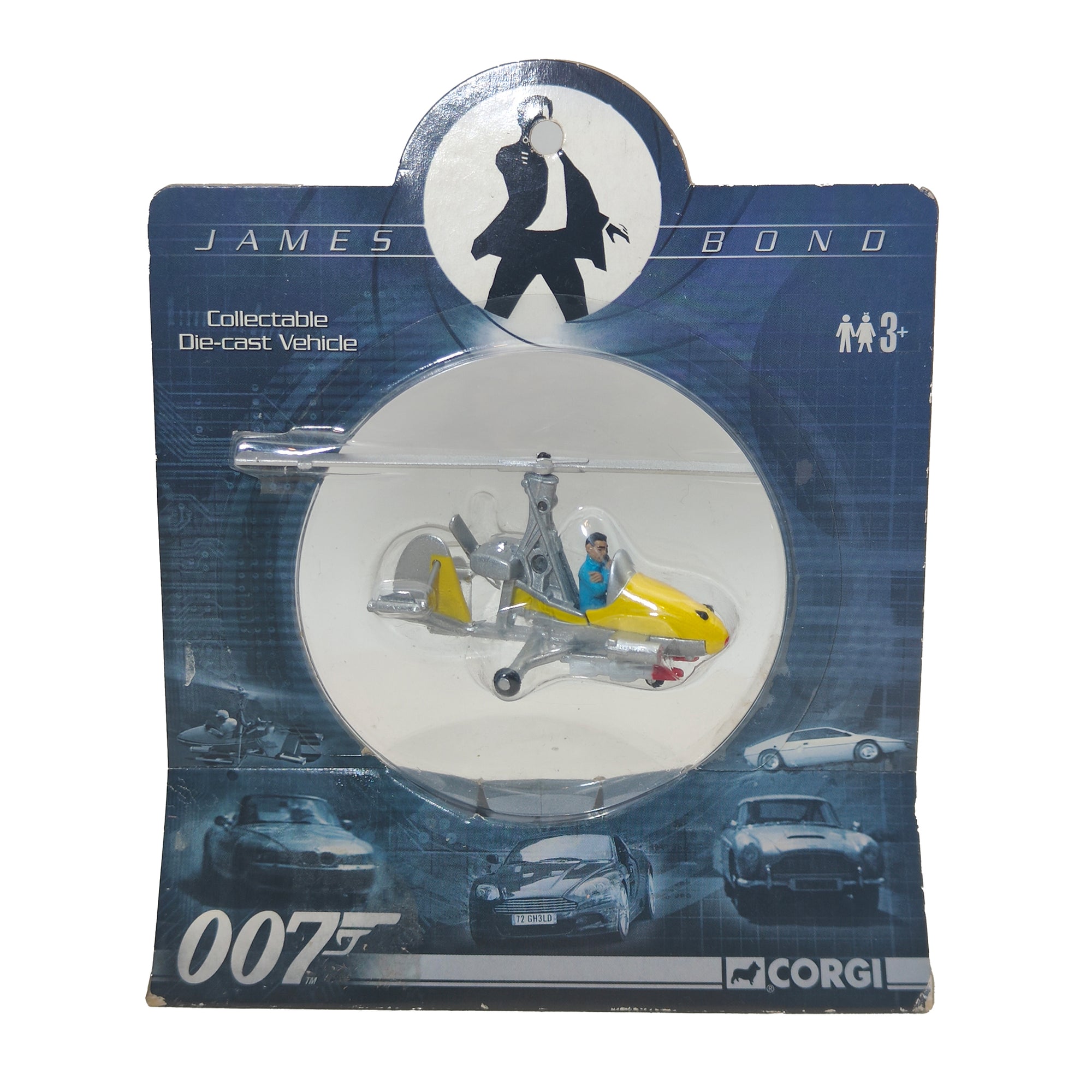 James Bond 007 Little Nellie Gyrocopter Diecast Corgi Vehicle 2009 7cm