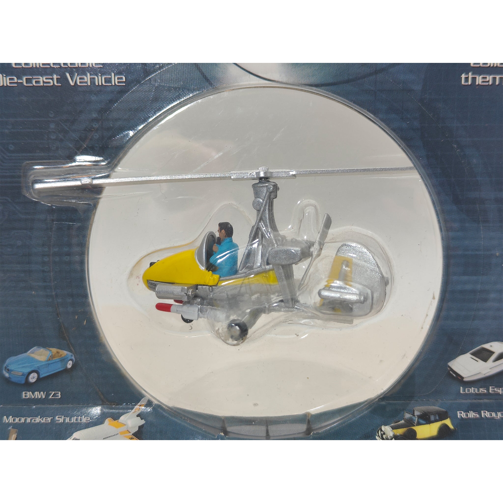 James Bond 007 Little Nellie Gyrocopter Diecast Corgi Vehicle 2009 7cm – Movie Icons & Heroes, Corgi, 7 cm, 2009, pre-owned collector piece, Uncanny Collectibles Dublin Ireland