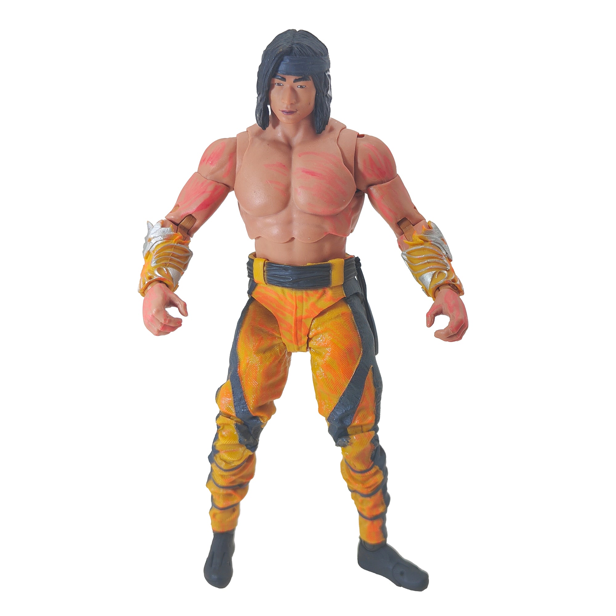 Liu Kang Fighting Abbot Skin Mortal Kombat 11 McFarlane Toys Action Figure 2021 18cm - For Parts