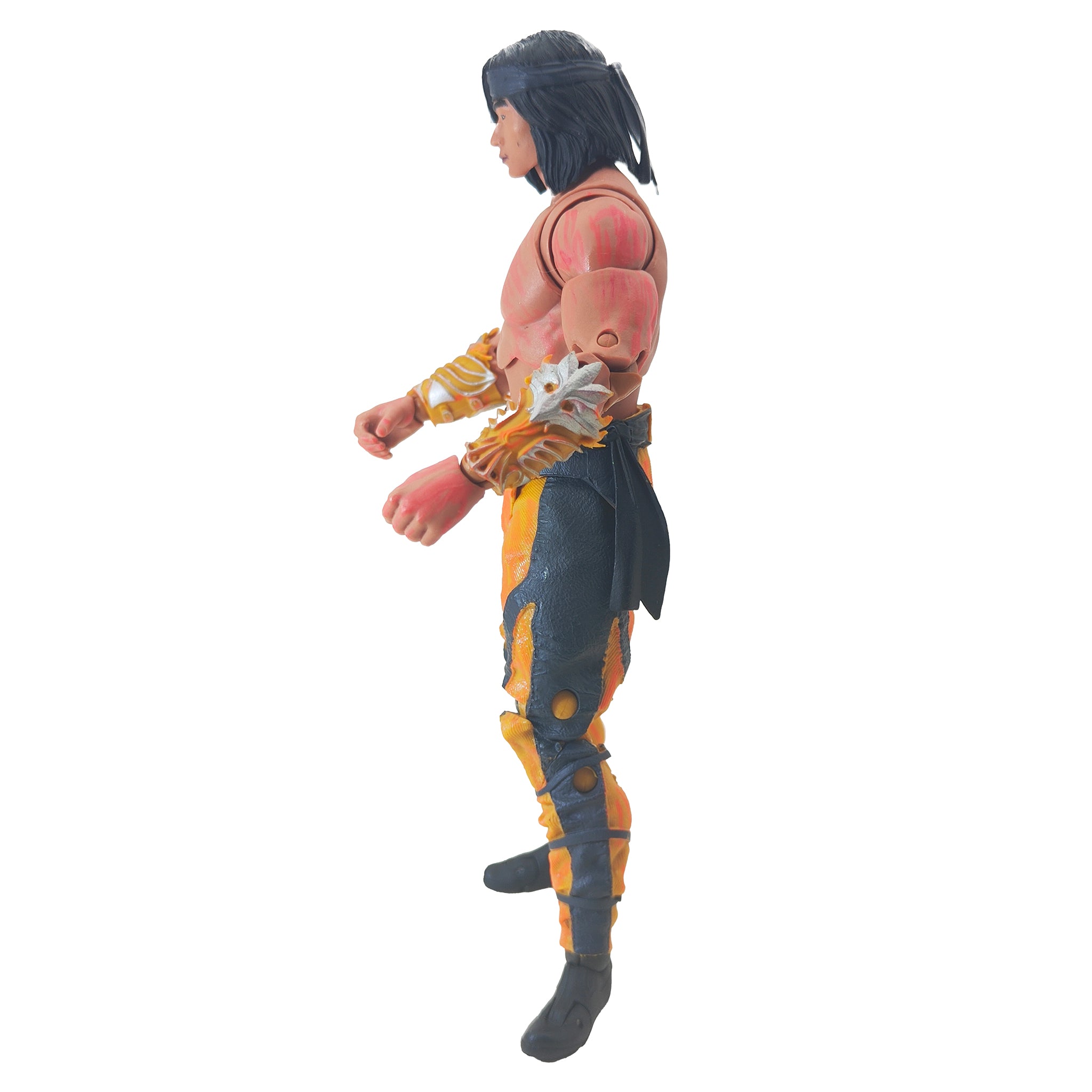 Liu Kang Fighting Abbot Skin Mortal Kombat 11 McFarlane Toys Action Figure 2021 18cm - For Parts – Video Game Characters, McFarlane Toys, 18 cm, 2021, pre-owned collector piece, Uncanny Collectibles Dublin Ireland