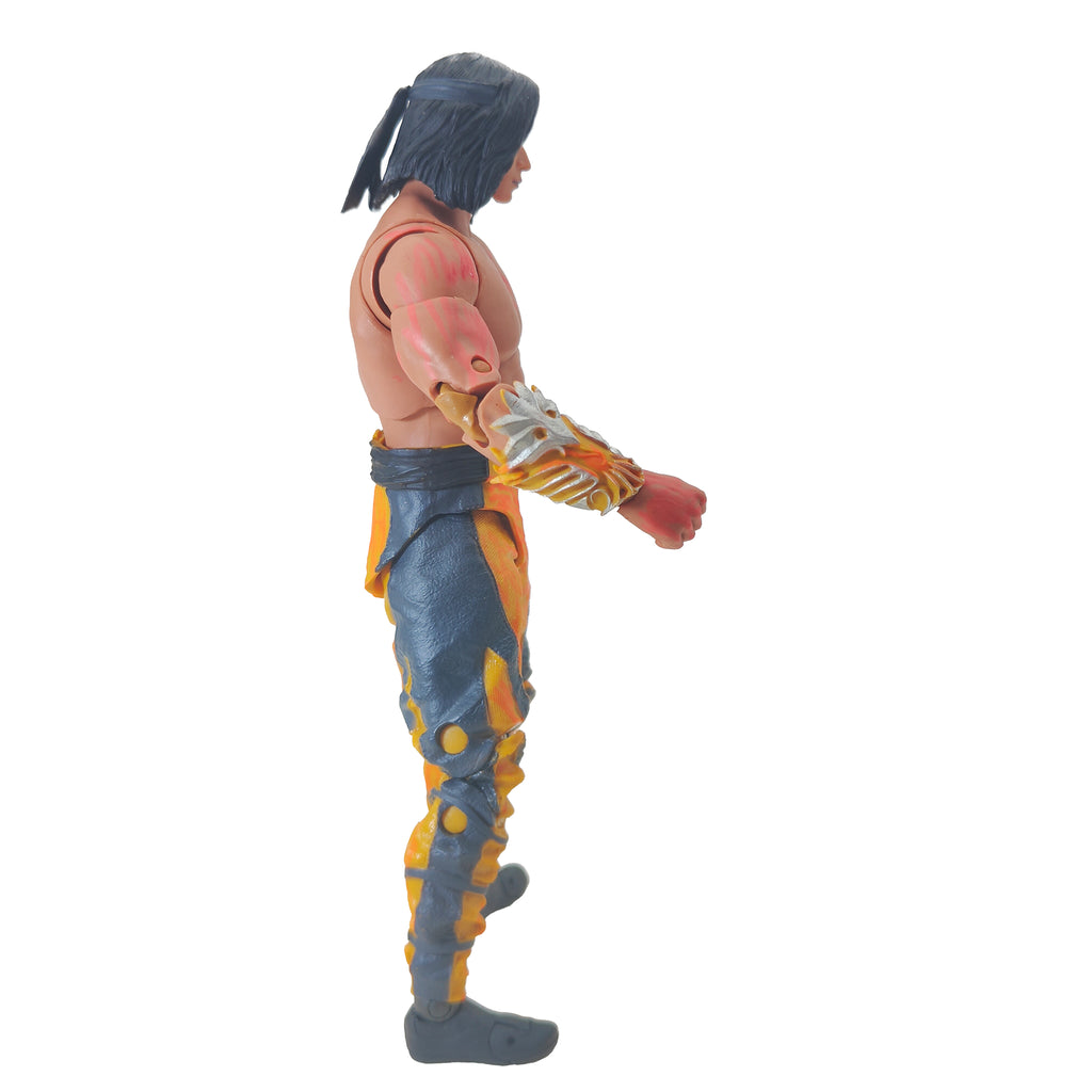Liu Kang Fighting Abbot Skin Mortal Kombat 11 McFarlane Toys Action Figure 2021 18cm - For Parts – Video Game Characters, McFarlane Toys, 18 cm, 2021, pre-owned collector piece, Uncanny Collectibles Dublin Ireland