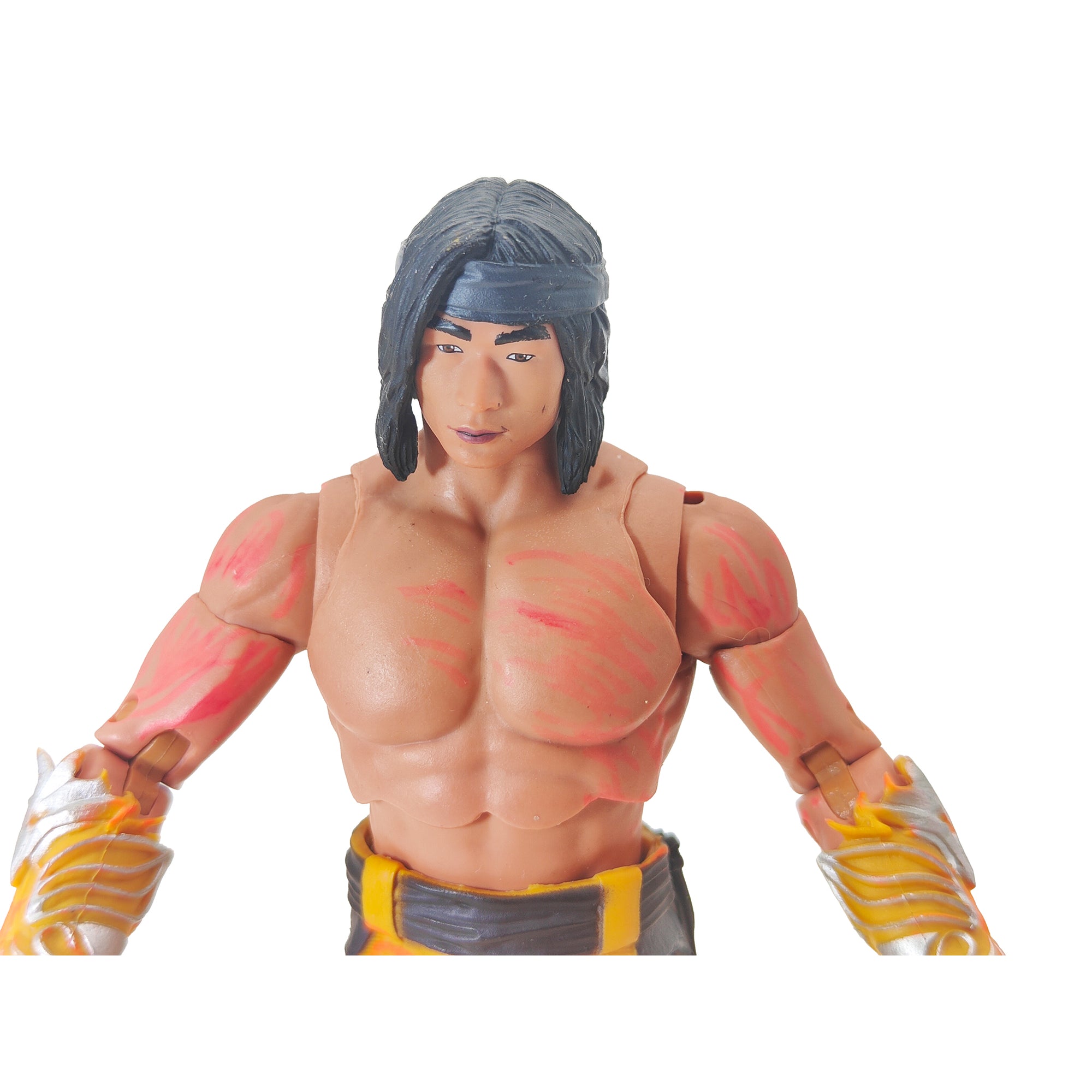 Liu Kang Fighting Abbot Skin Mortal Kombat 11 McFarlane Toys Action Figure 2021 18cm - For Parts
