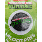 Loot Crate TMNT Sewer Manhole Cover Pin Origins Jan 2017