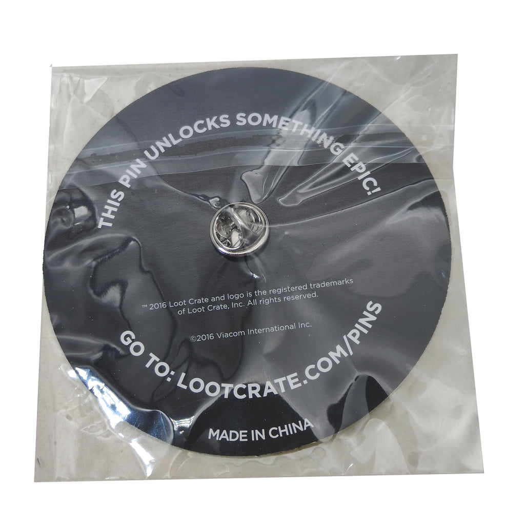 Loot Crate TMNT Sewer Manhole Cover Pin Origins Jan 2017