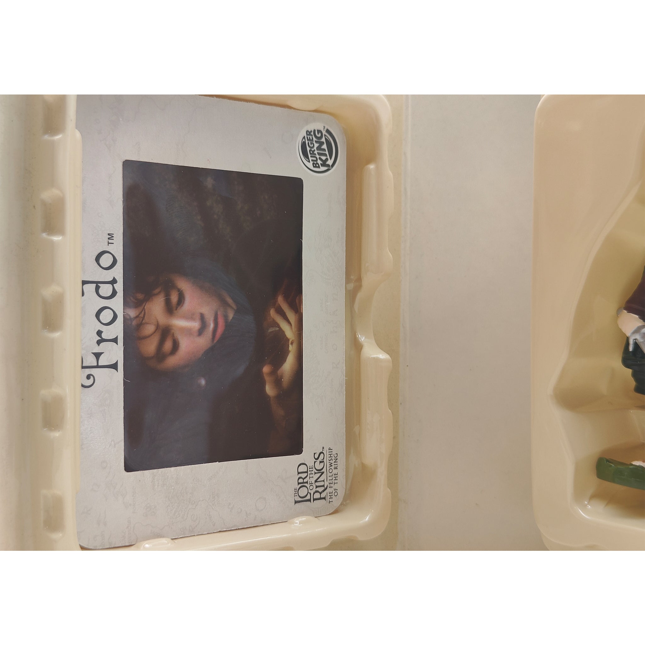 Lord of the Rings Burger King Mini Figure With Card 2001 – Lord of the Rings, Vintage Brands, 12 cm, 2001, pre-owned collector piece, Uncanny Collectibles Dublin Ireland