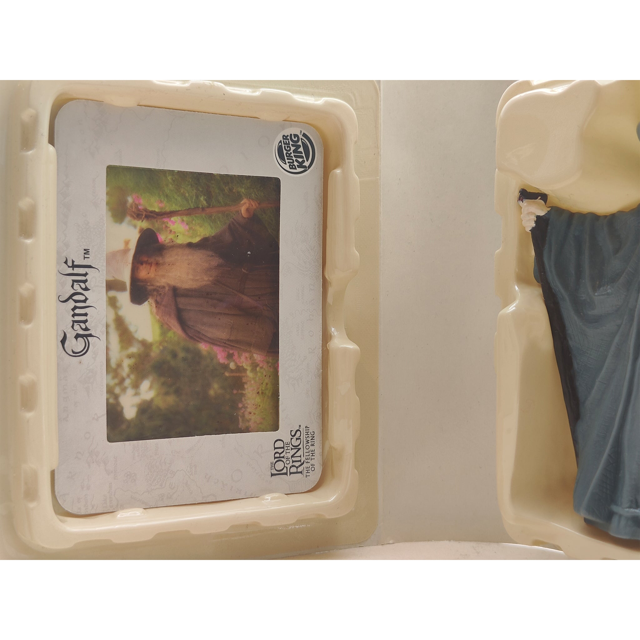 Lord of the Rings Burger King Mini Figure With Card 2001 – Lord of the Rings, Vintage Brands, 12 cm, 2001, pre-owned collector piece, Uncanny Collectibles Dublin Ireland