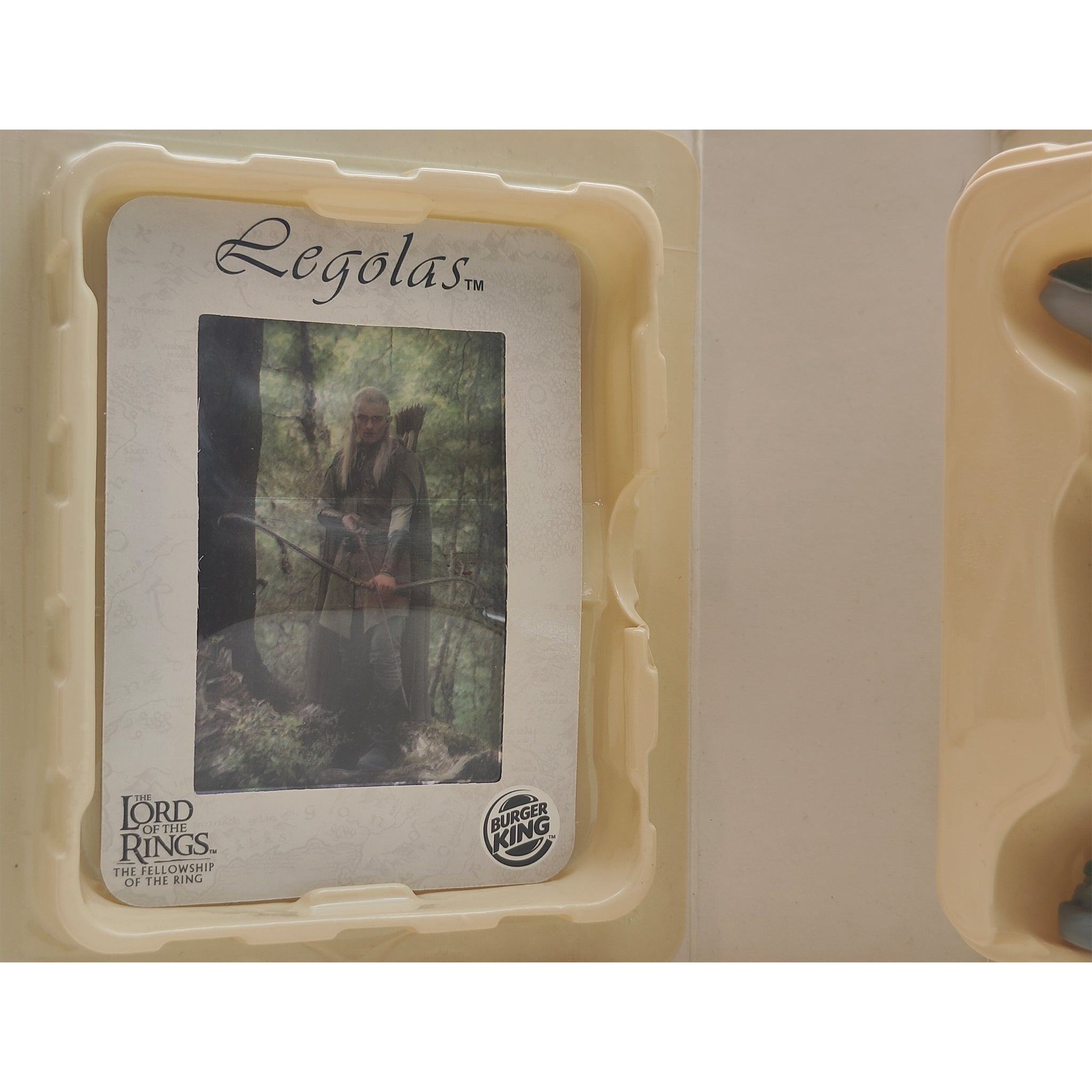 Lord of the Rings Burger King Mini Figure With Card 2001 – Lord of the Rings, Vintage Brands, 12 cm, 2001, pre-owned collector piece, Uncanny Collectibles Dublin Ireland